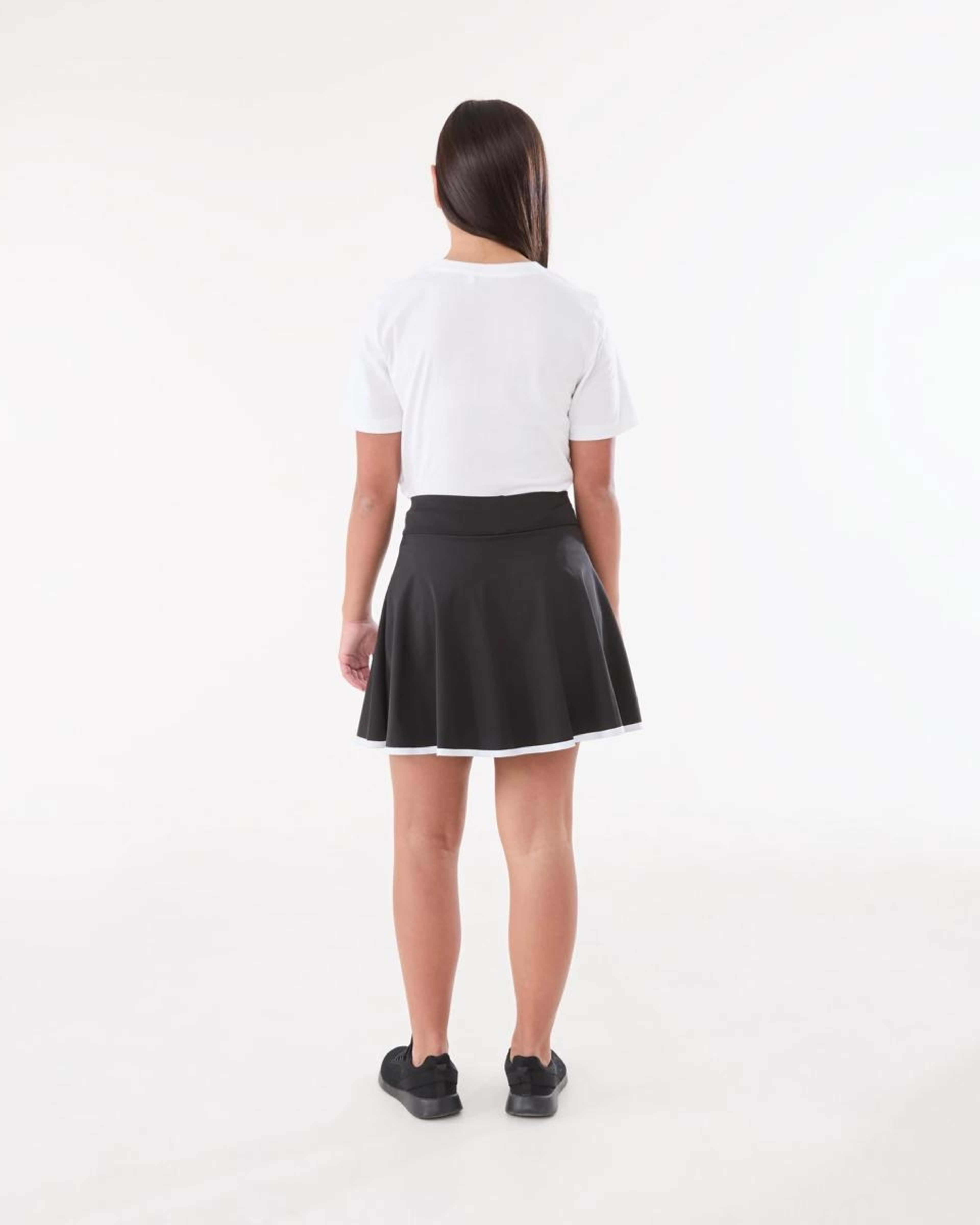 6 Active Kids Skort BLACK, 6 of 6