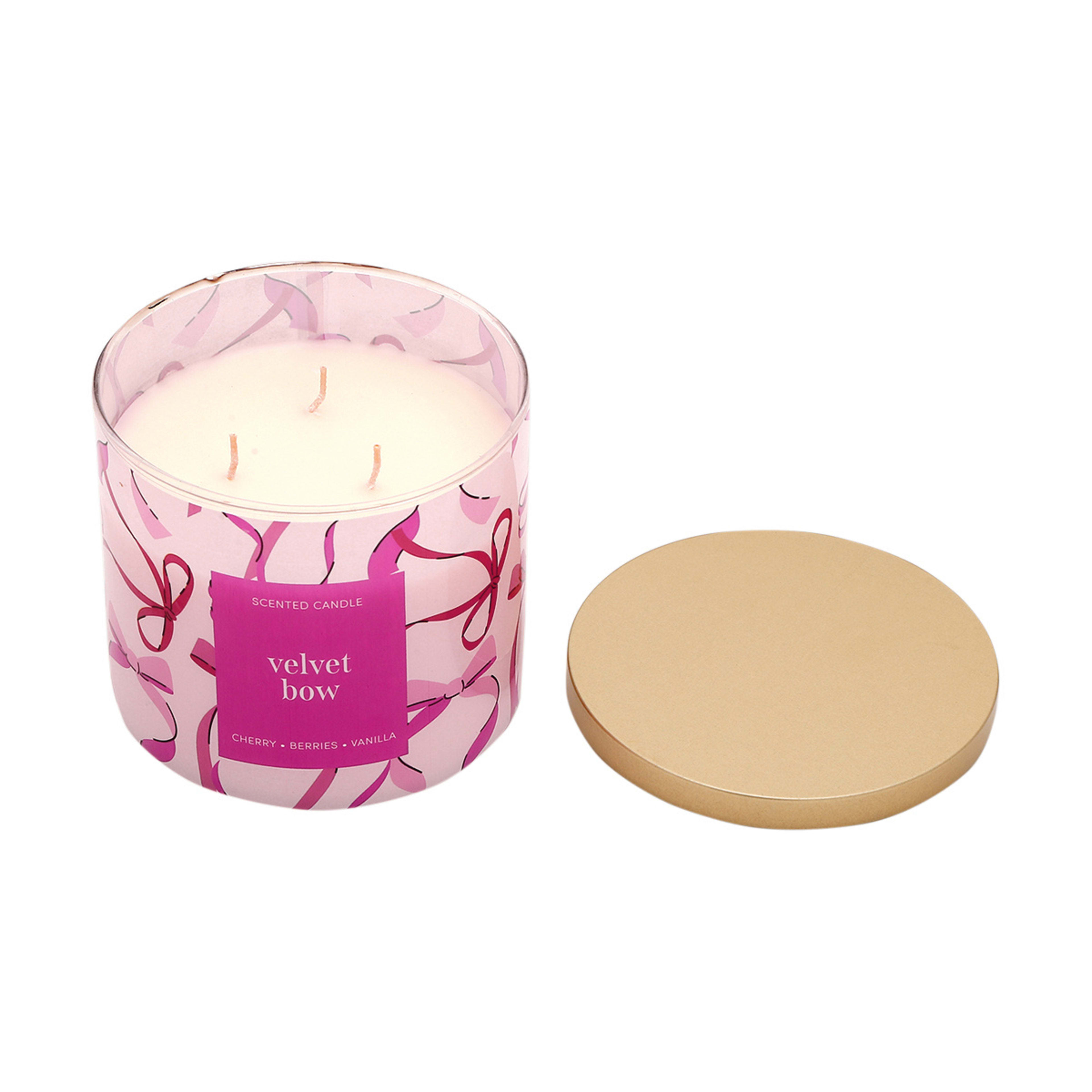 2 Velvet Bow Scented Candle, 2 of 6