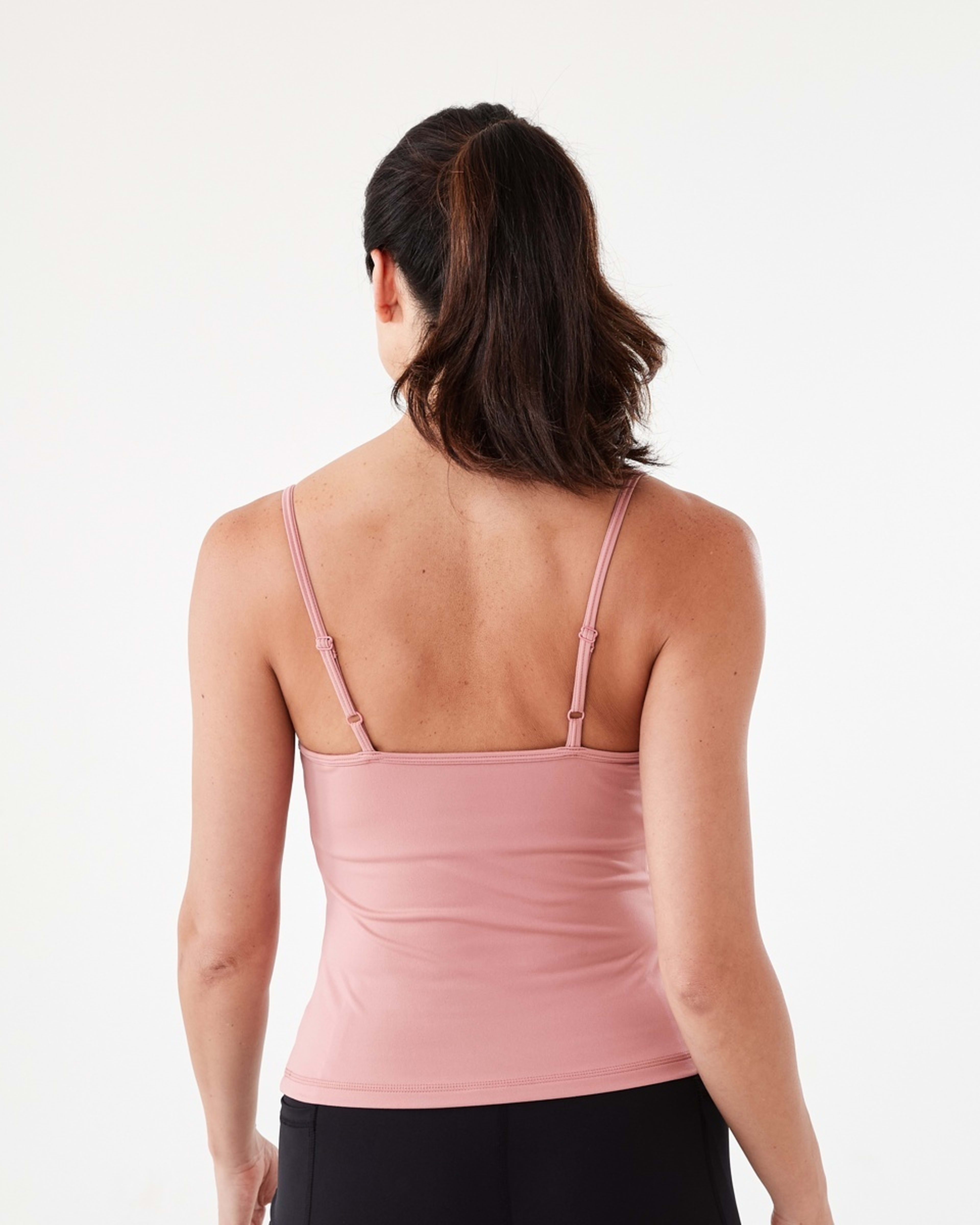 3 Active Womens Ultrasoft Shelf Tank Water Pink, 3 of 5