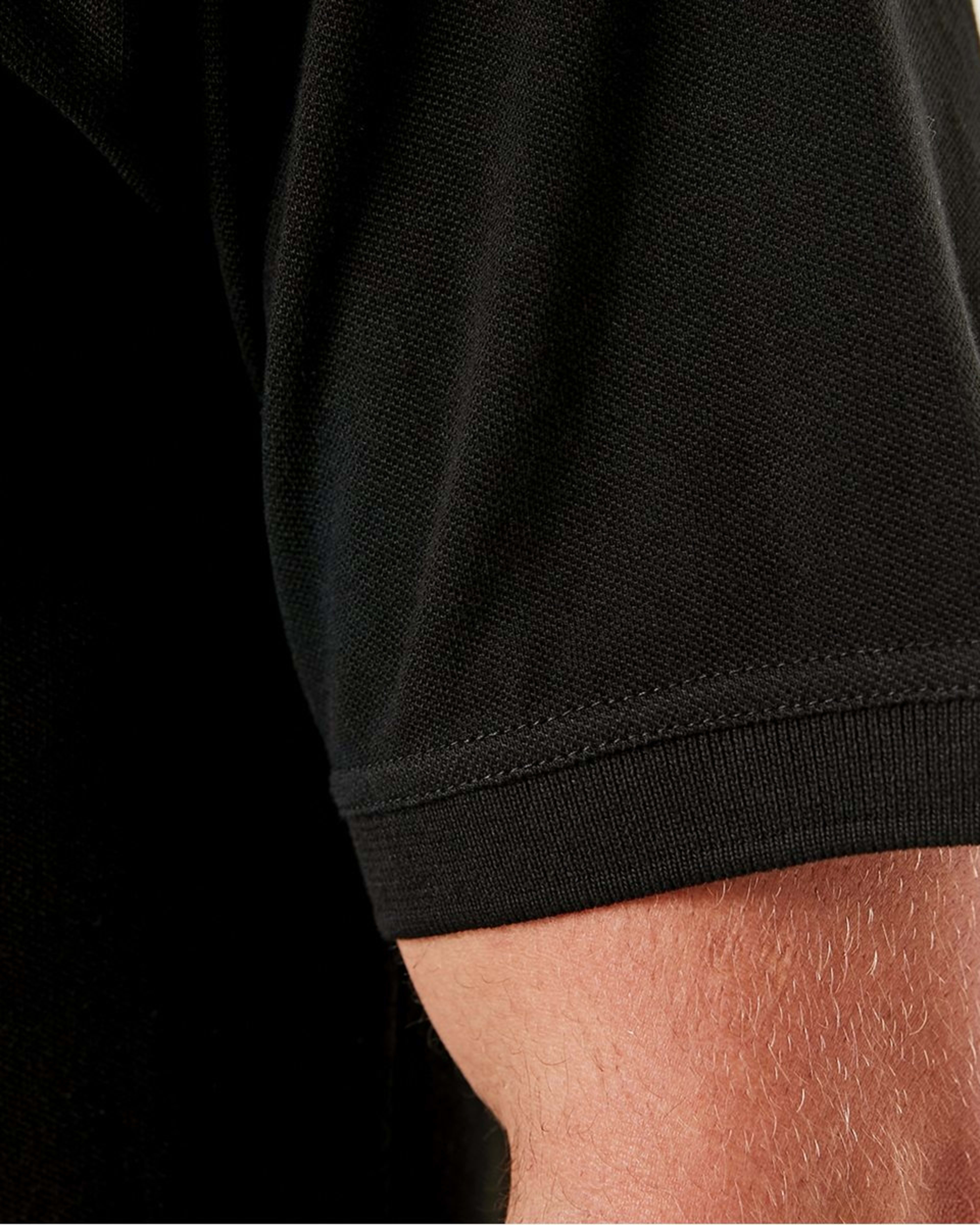 7 Basic Pique Polo BLACK, 7 of 7