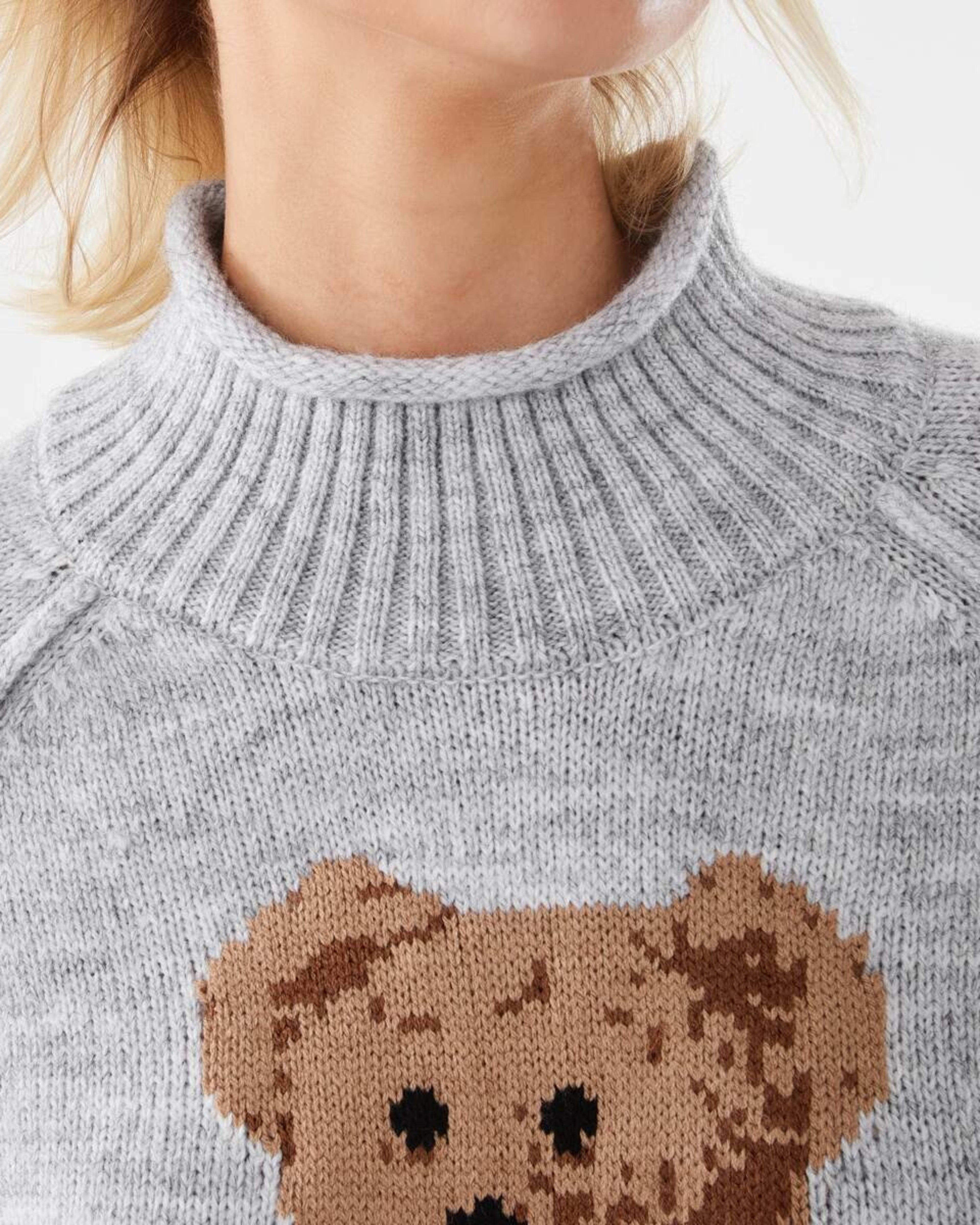 6 Jacquard Jumper Teddy, 6 of 7