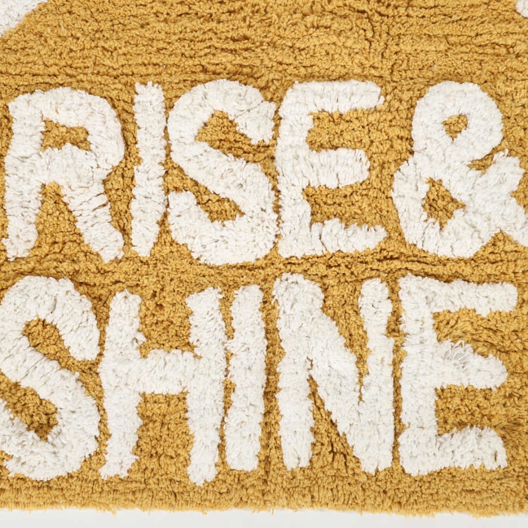 Rise & Shine Bath Mat Kmart