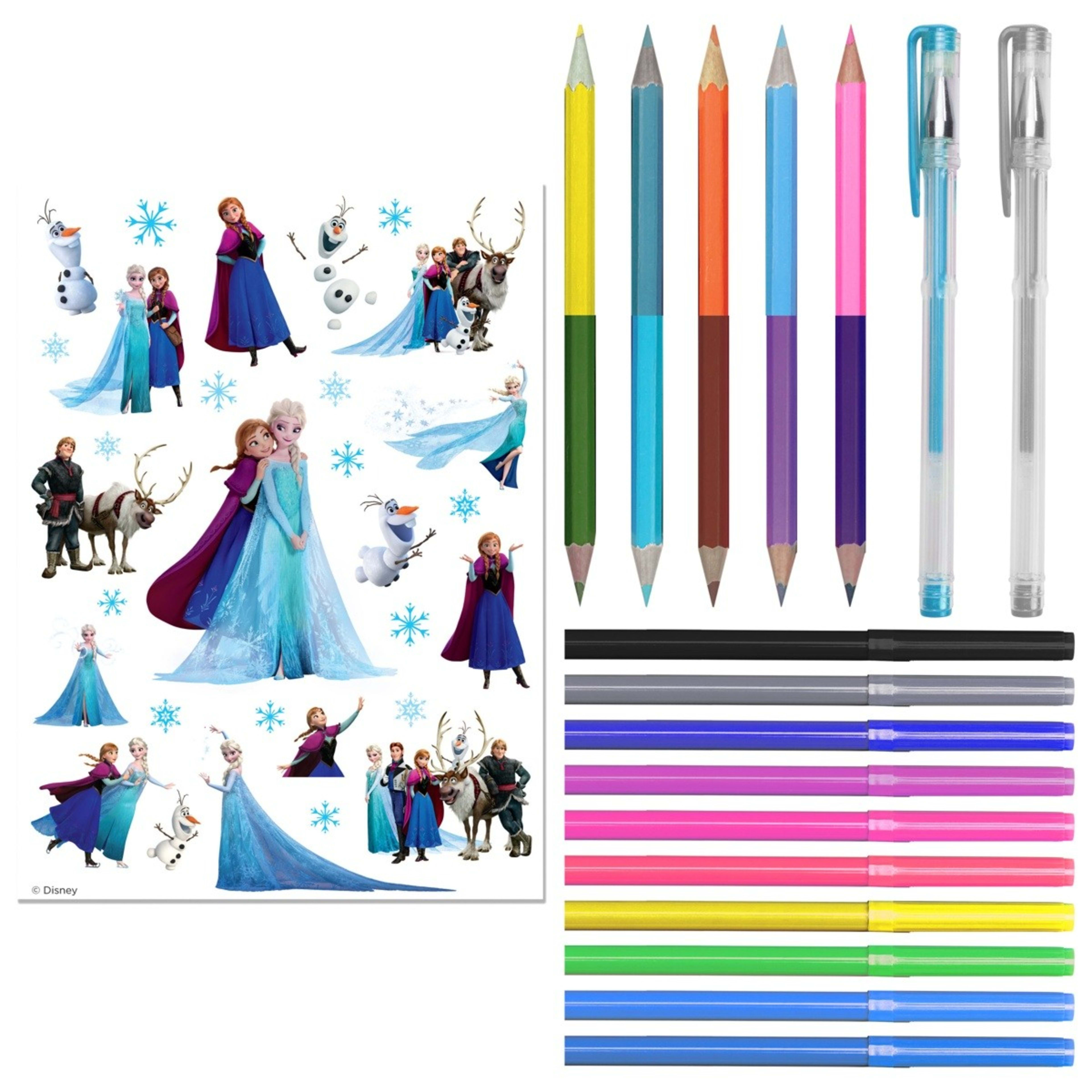 2 Kaleidoscope Disney Frozen Colouring Carry Case, 2 of 7