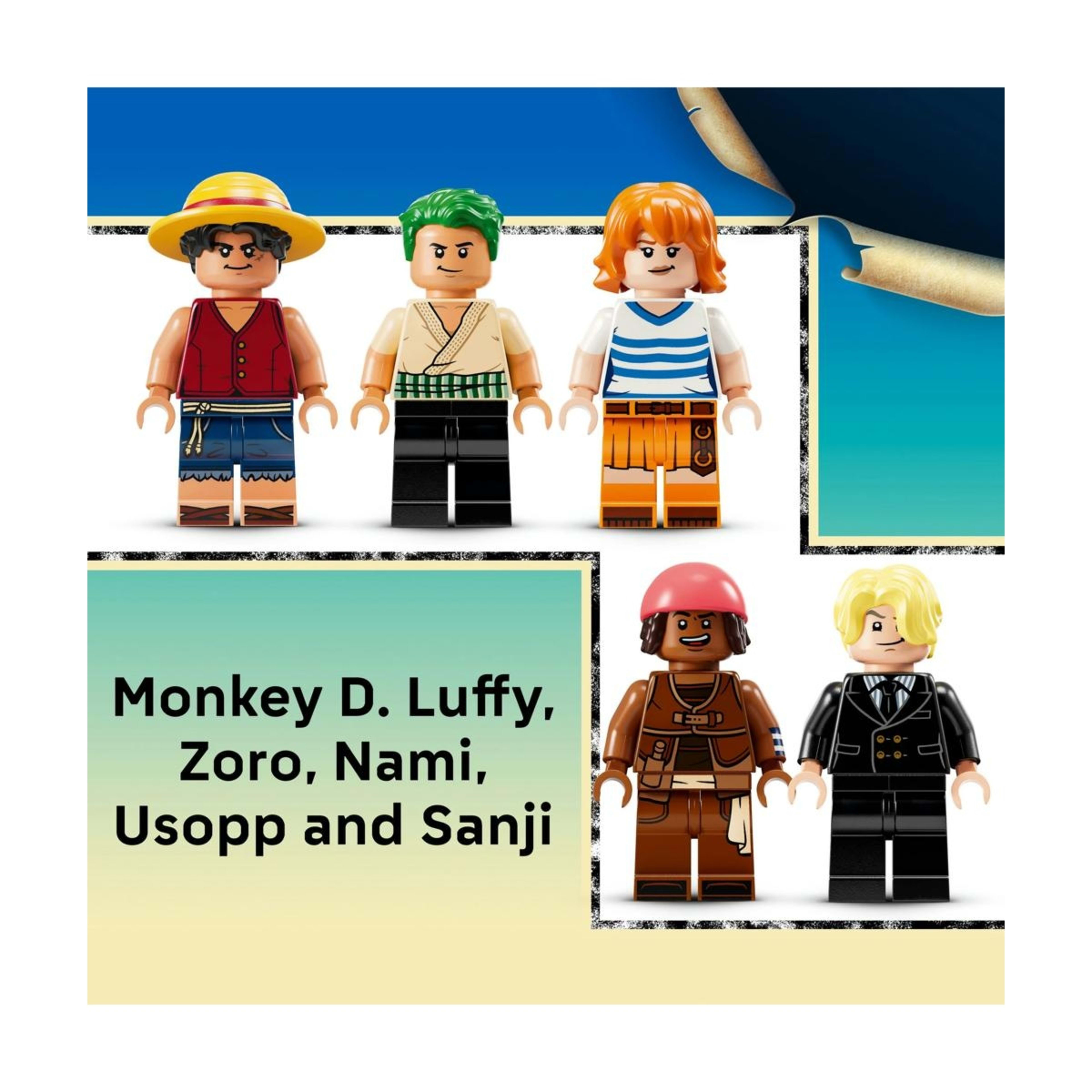 6 LEGO ONE PIECE The Going Merry Pirate Ship 75639, 6 of 10