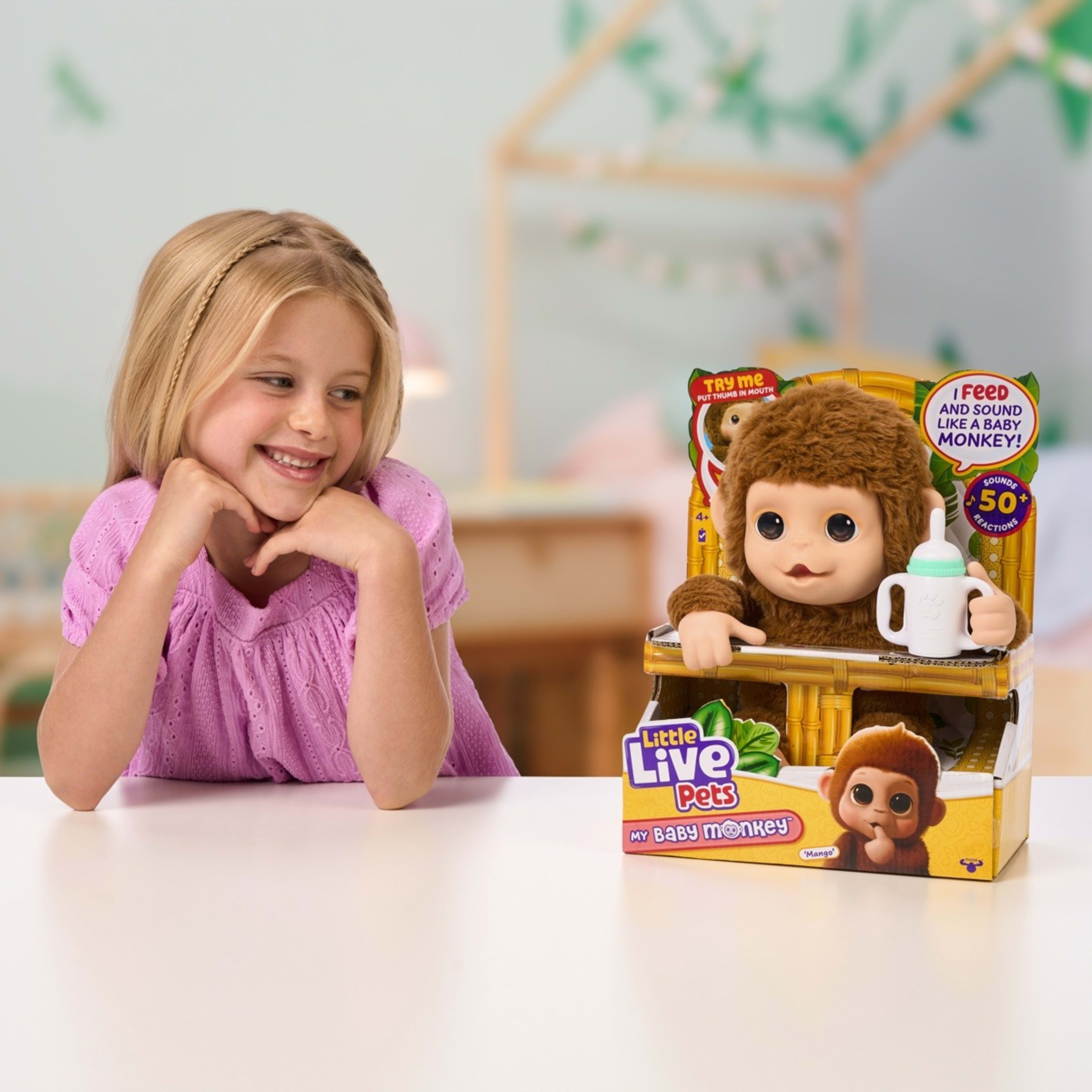 Little Live Pets My Baby Monkey - Kmart