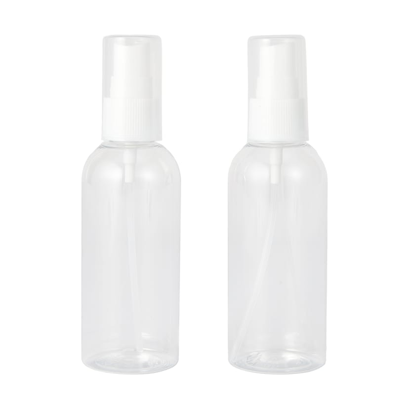 2 Pack Travel Solutions Spray Bottles Kmart NZ
