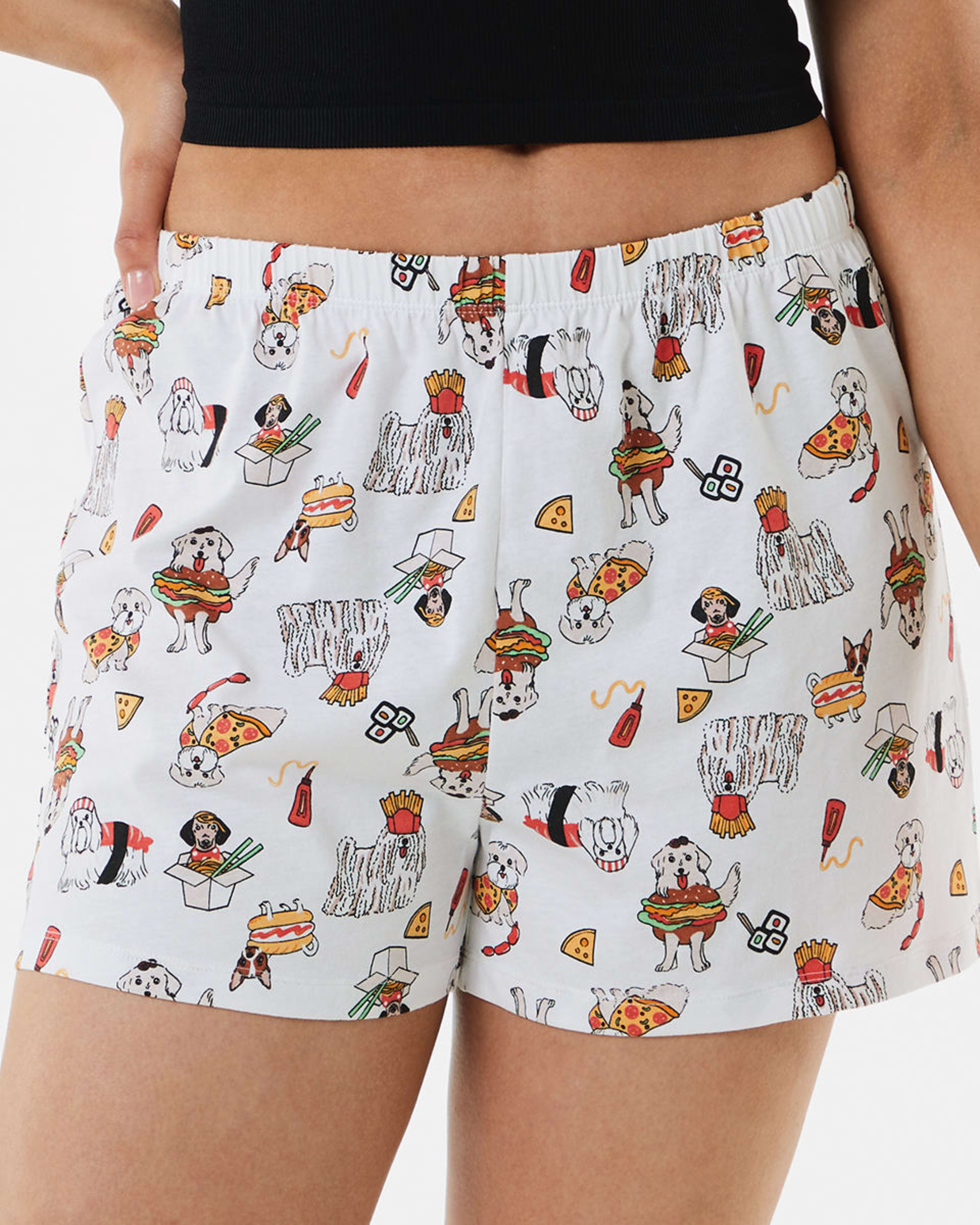 Printed Sleep Shorts Kmart