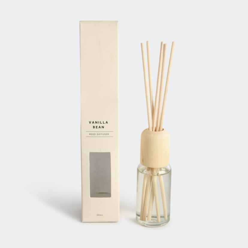 Vanilla Bean Reed Diffuser 30ml Kmart