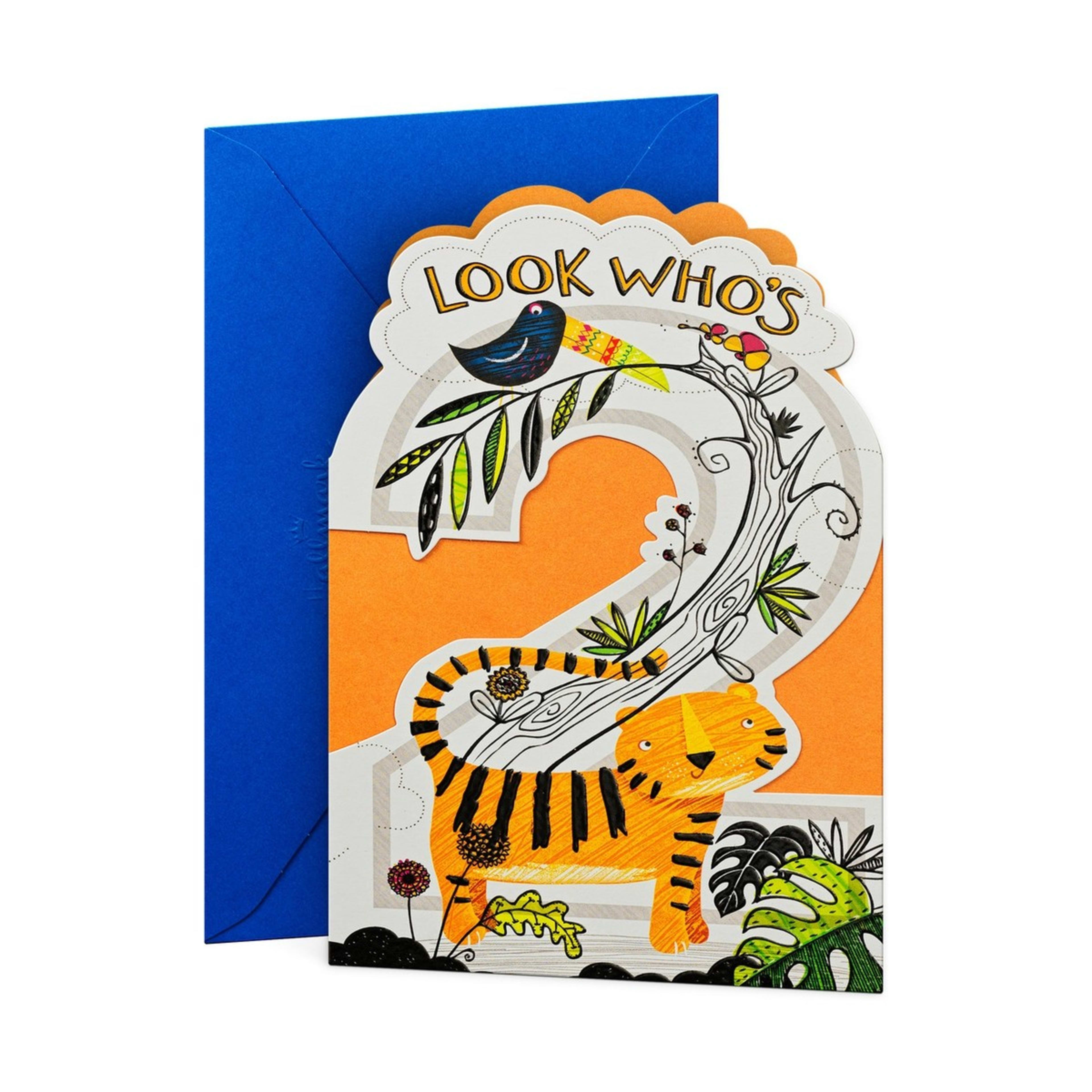 1 Hallmark Birthday Card - Age 2