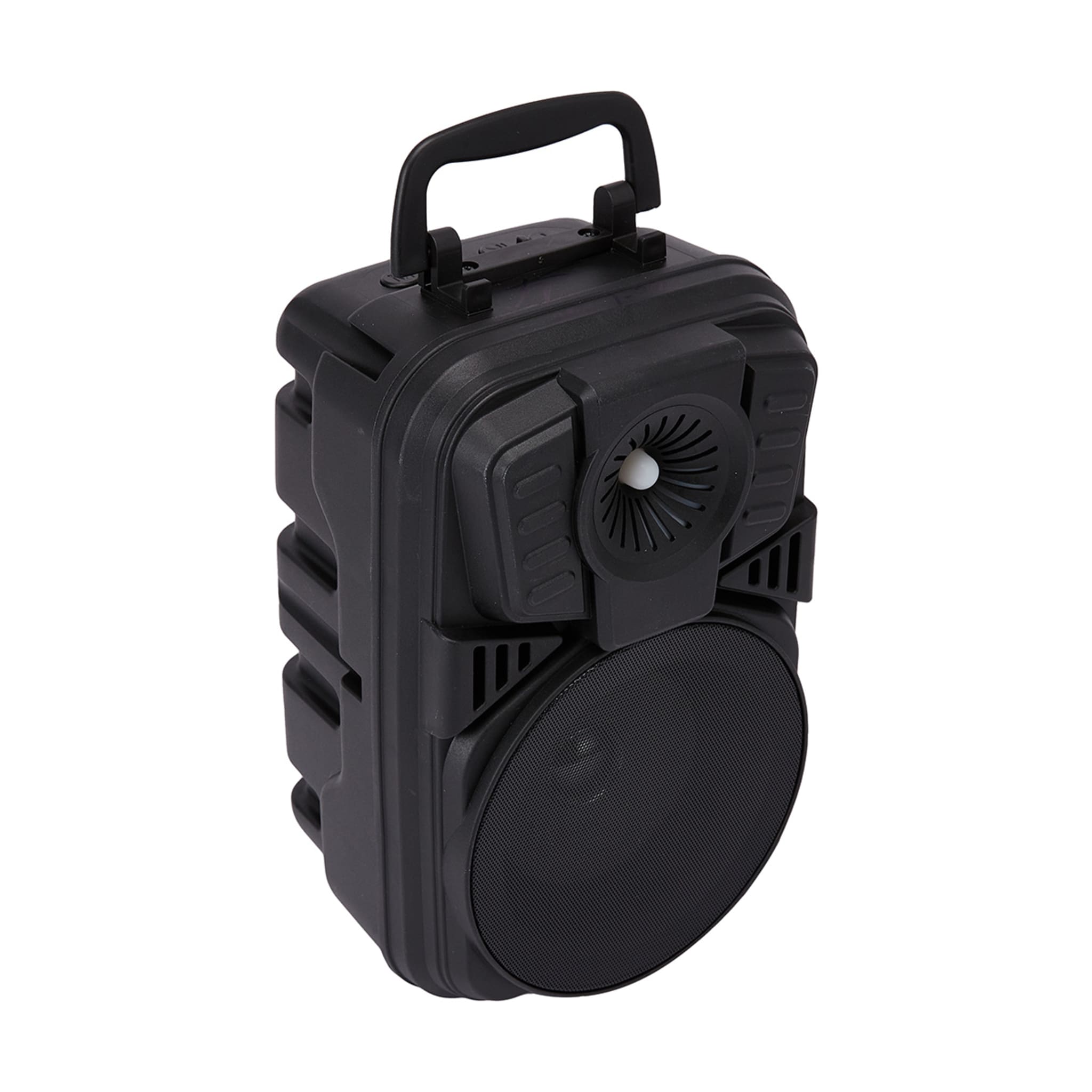 Karaoke Speaker with Microphone Black Kmart