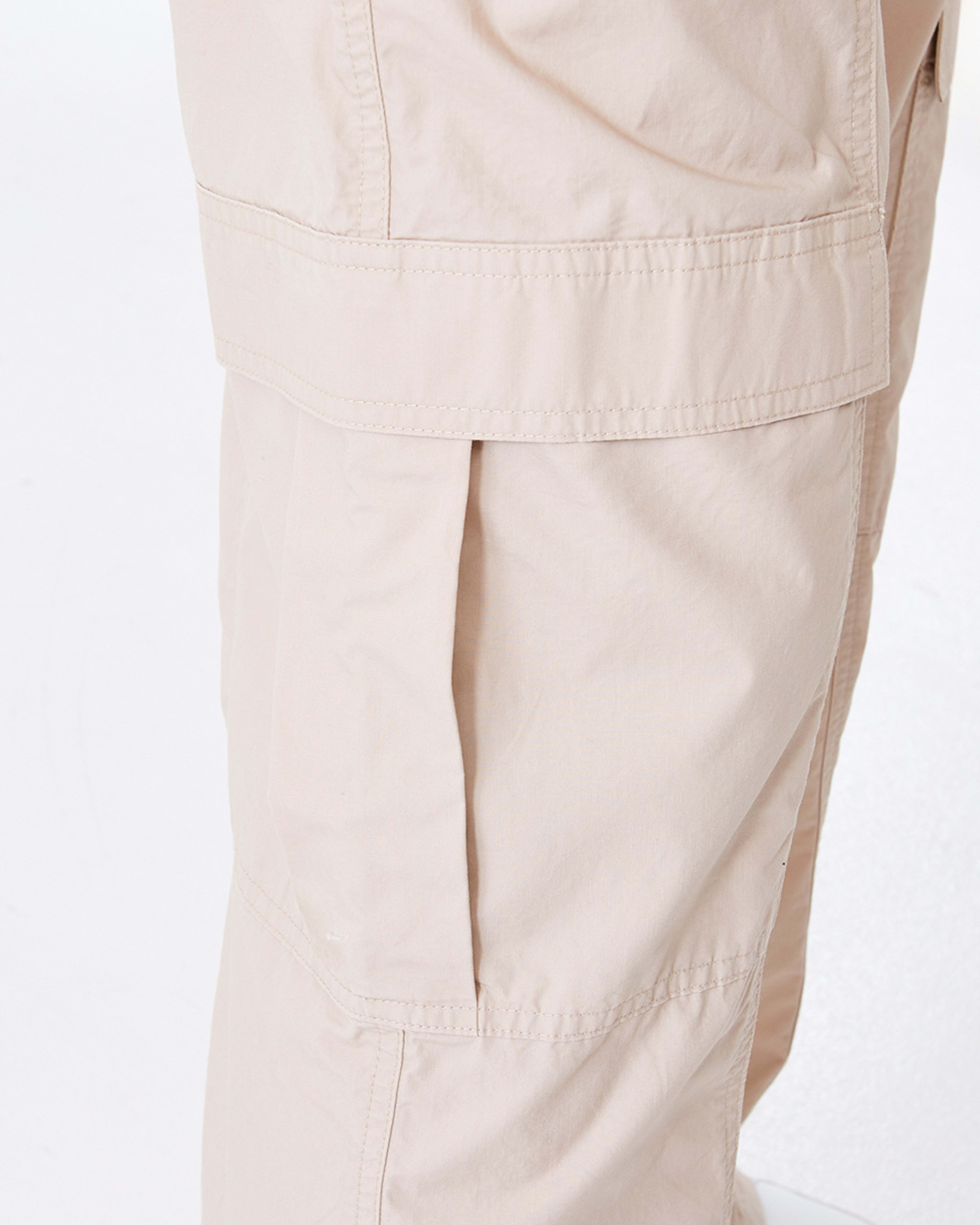 6 Pull On Cargo Pants Ash Beige, 6 of 6