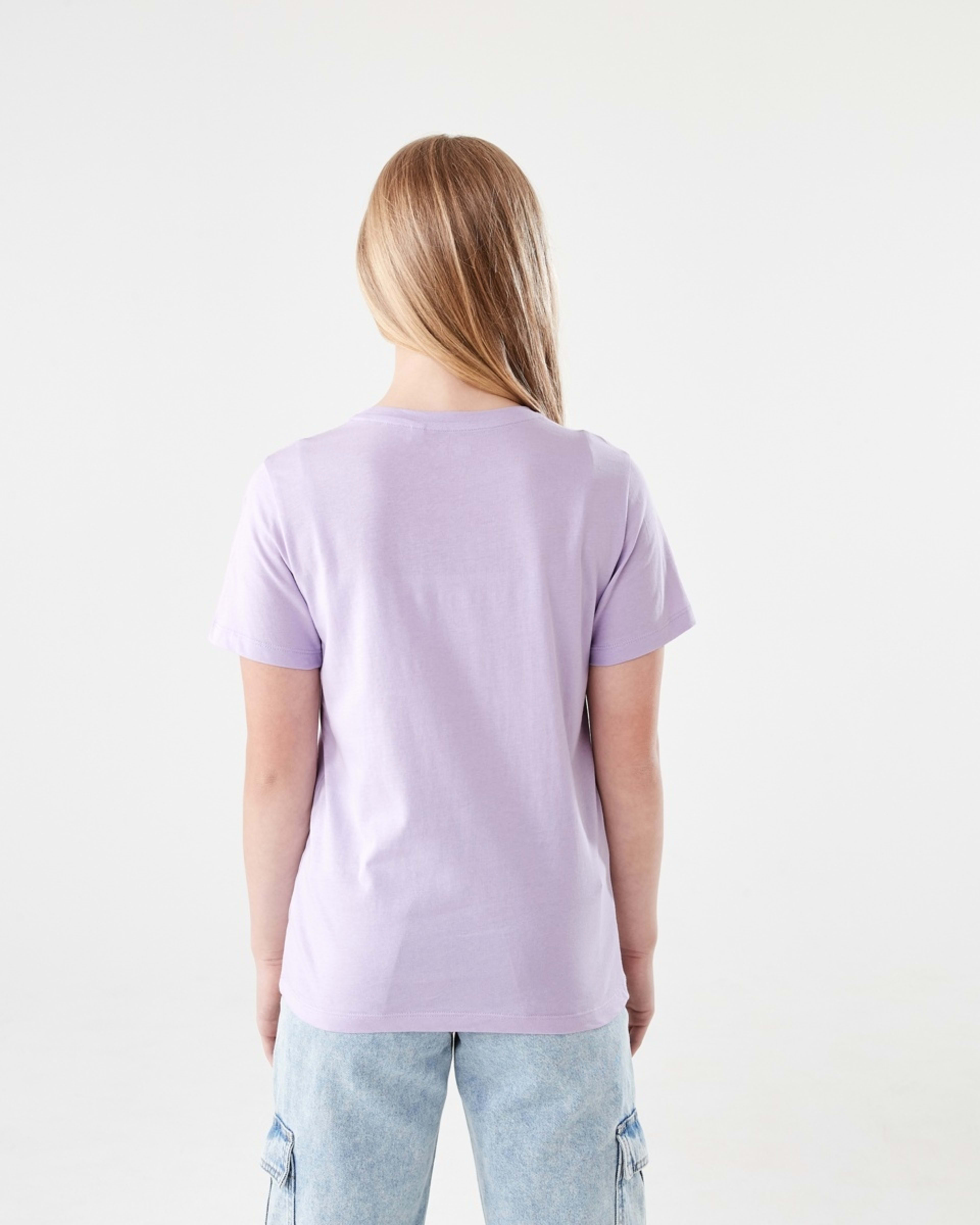 2 Short Sleeve Print T-shirt POSITIVE ENERGY PASTEL LILAC, 2 of 6