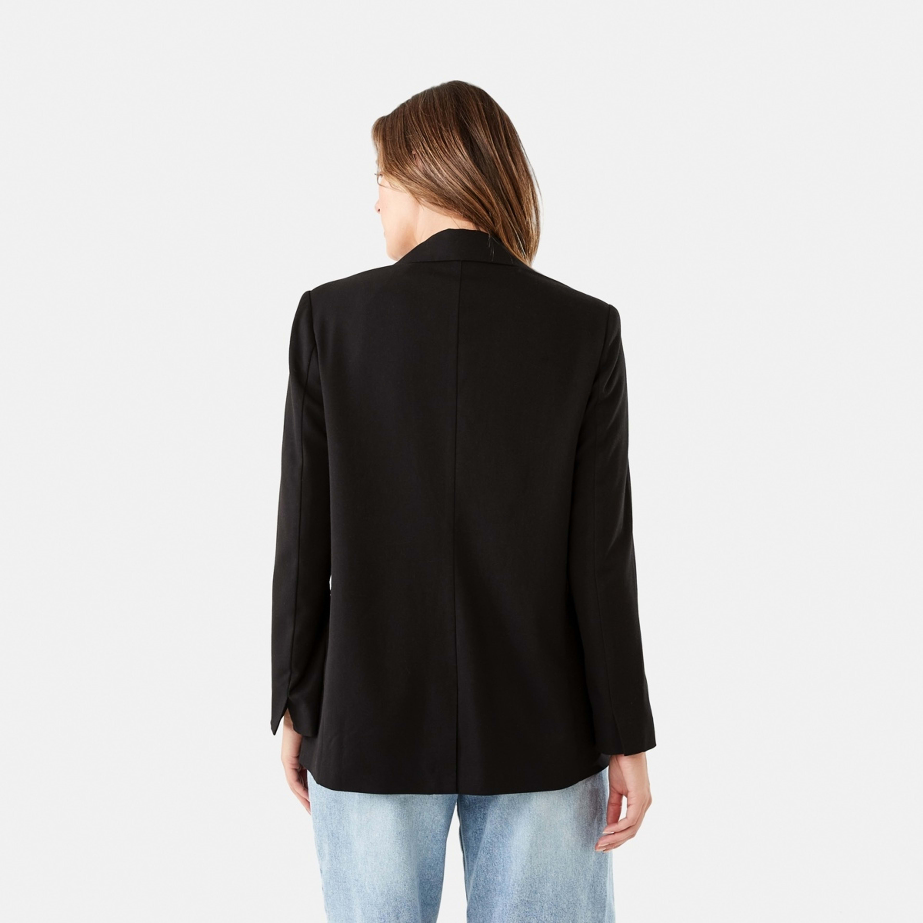 3 Relaxed Blazer Black, 3 of 8