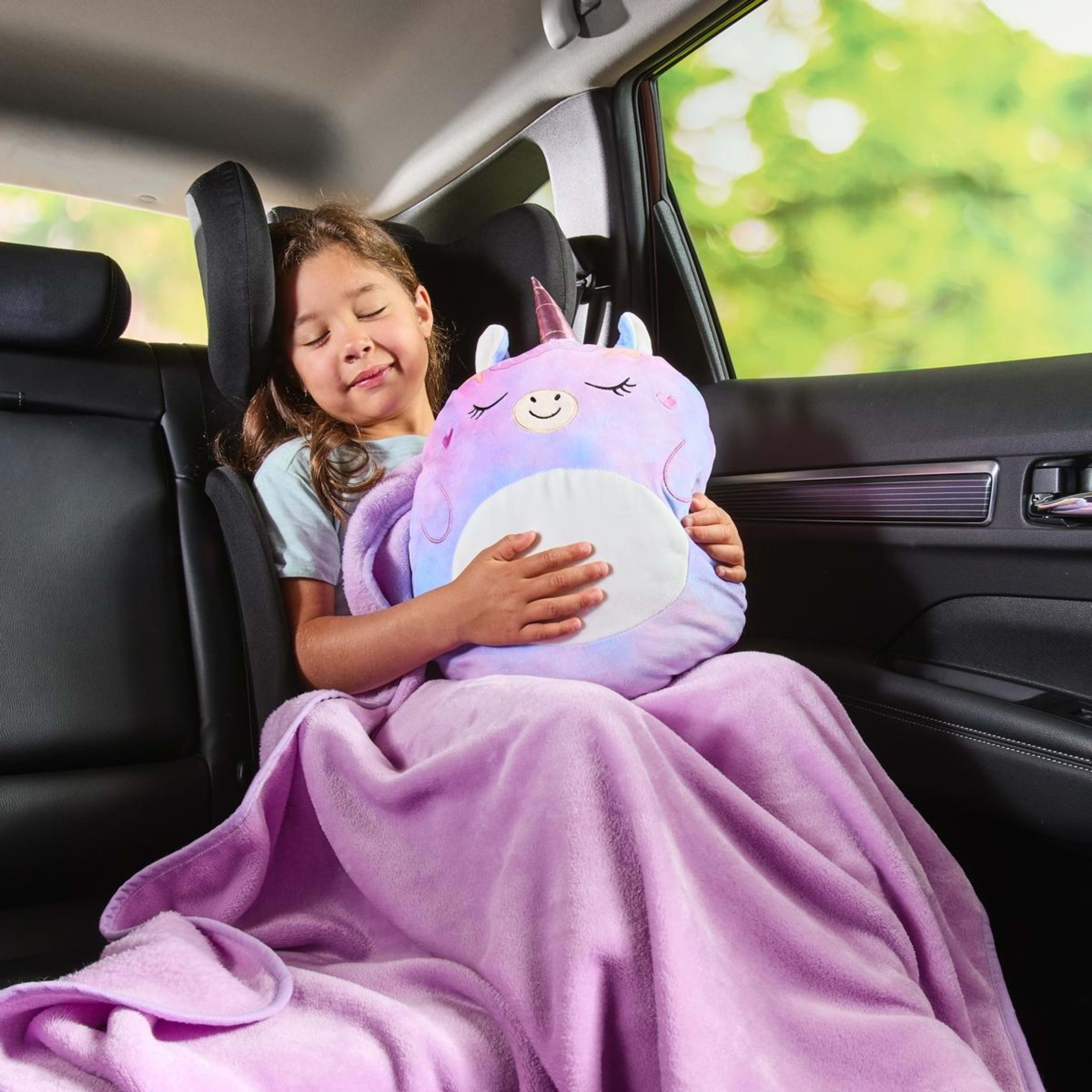 1 2 in 1 Unicorn Travel Blanket and Pillow, 1 of 6