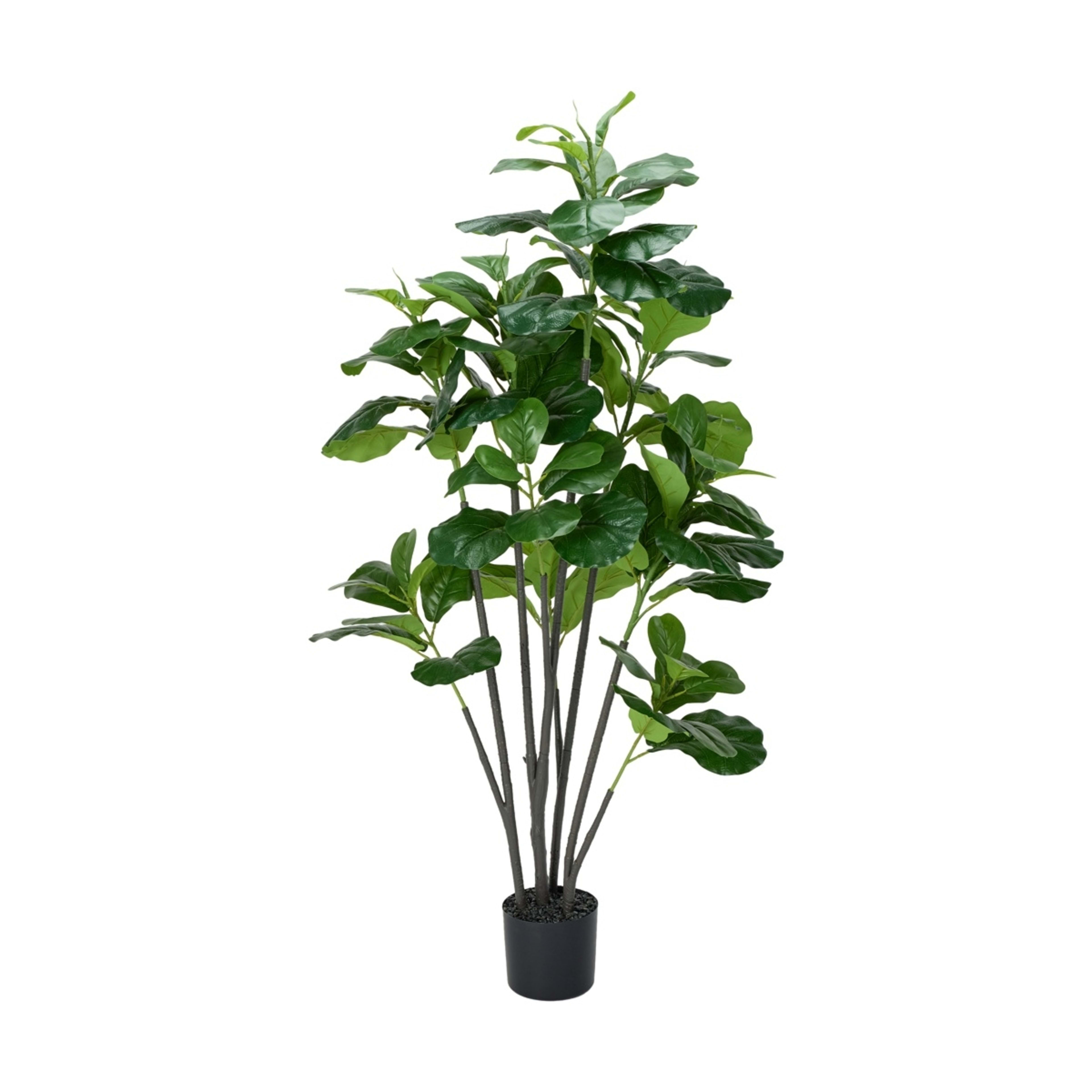 2 Tall Artificial Fiddle Fig Leaf, 2 of 5