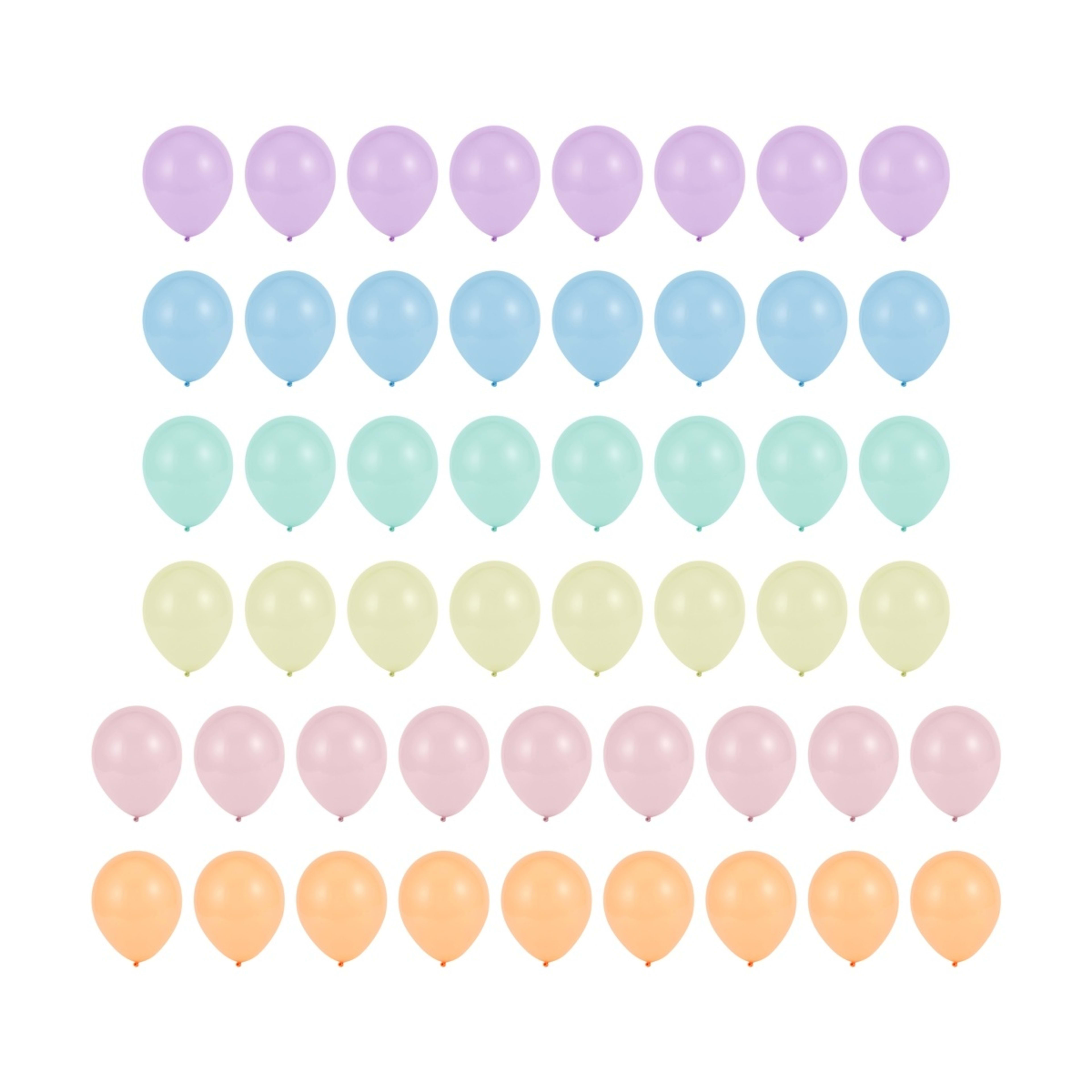 2 50 Piece Pastel Balloons, 2 of 3