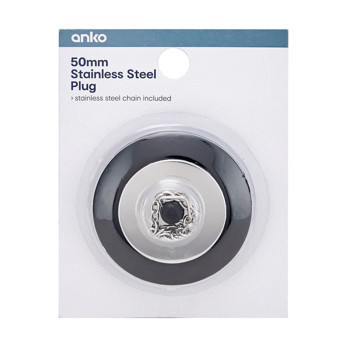 50mm Stainless Steel Plug Kmart