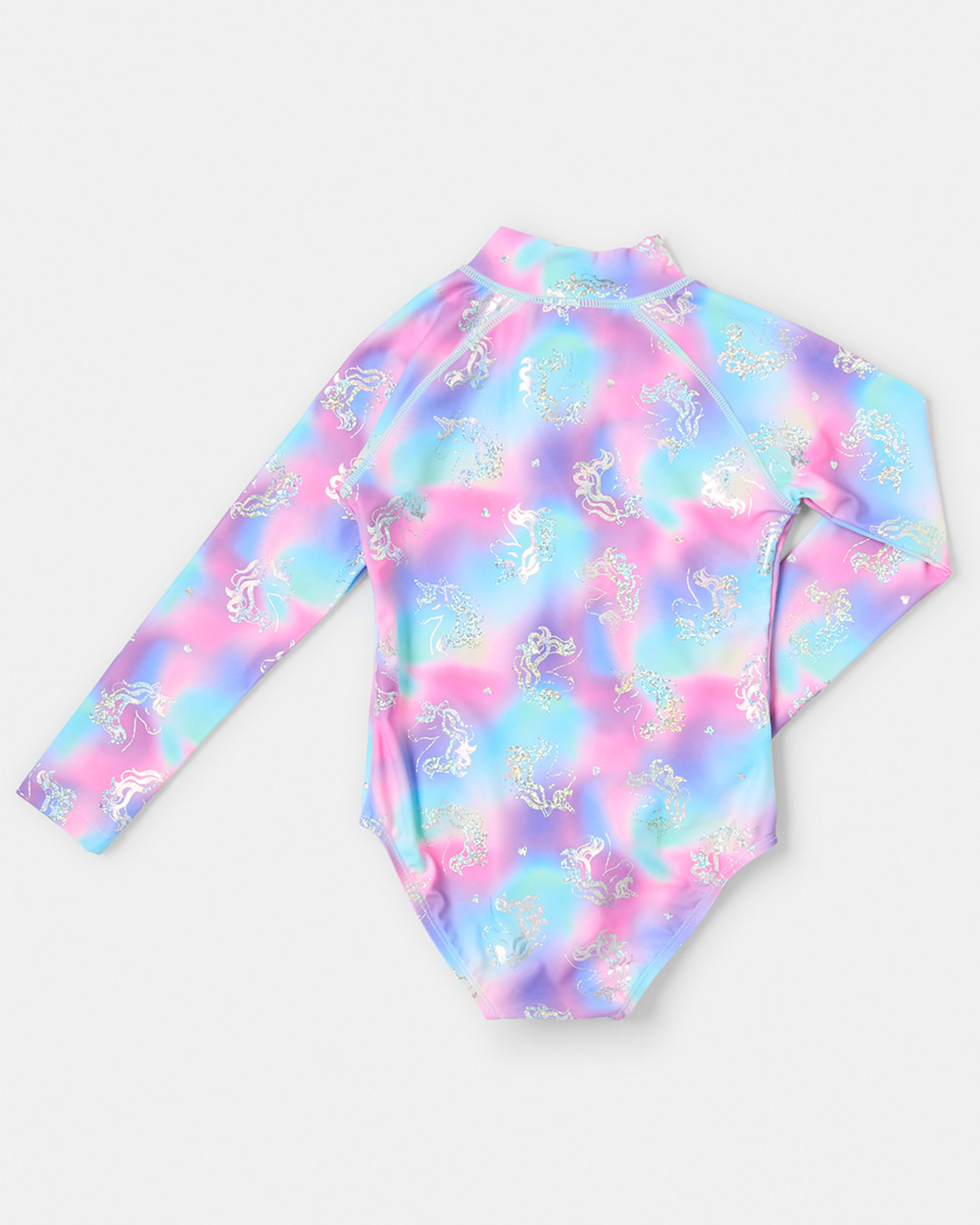 6 Long Sleeve One Piece Swimsuit Omb Unicrn, 6 of 6