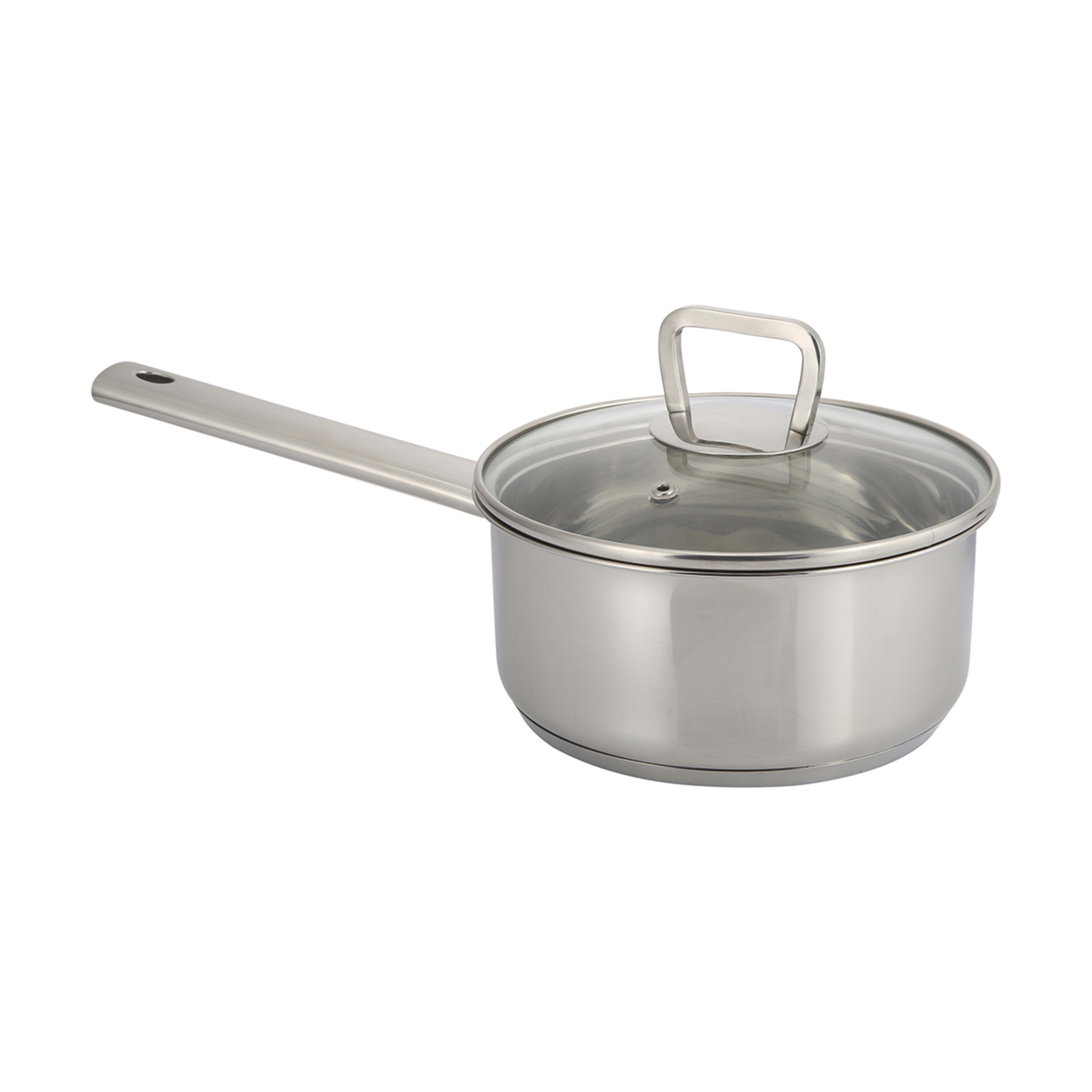 16cm Stainless Steel with Encapsulated Base Saucepan