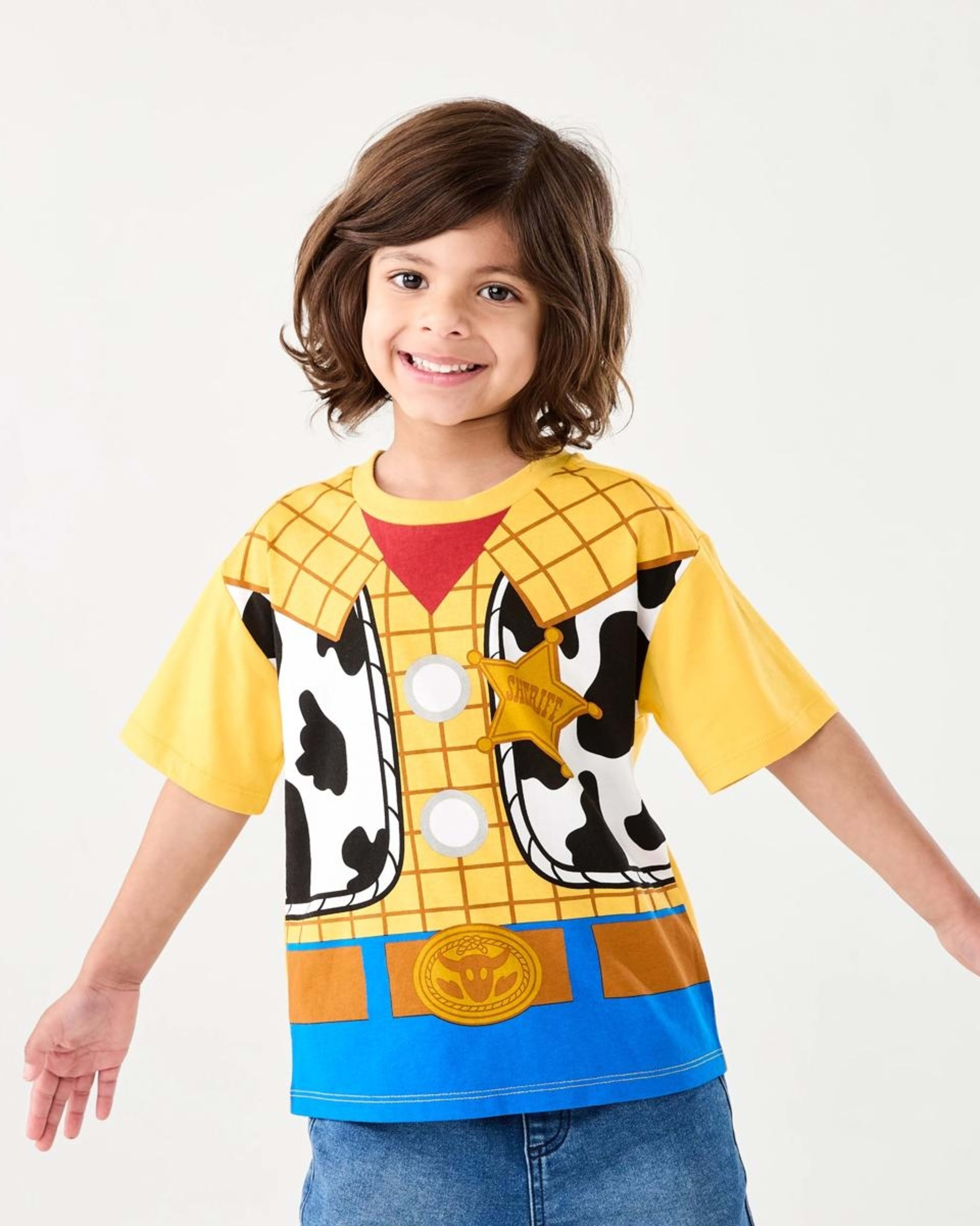 1 Toy Story License Character T-shirt TOY STORY WOODY SHERIFF