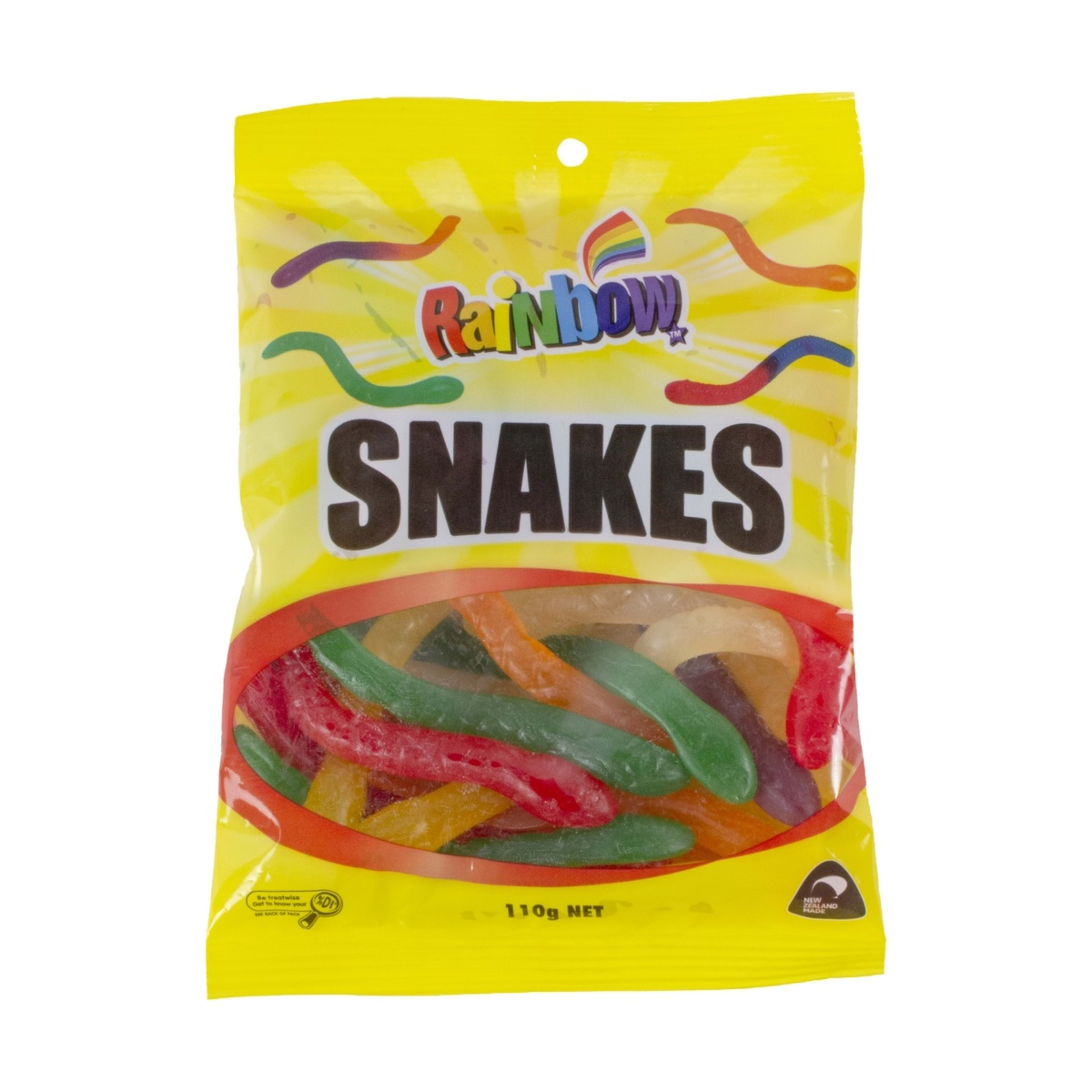 1 Rainbow Snakes Candy 110g