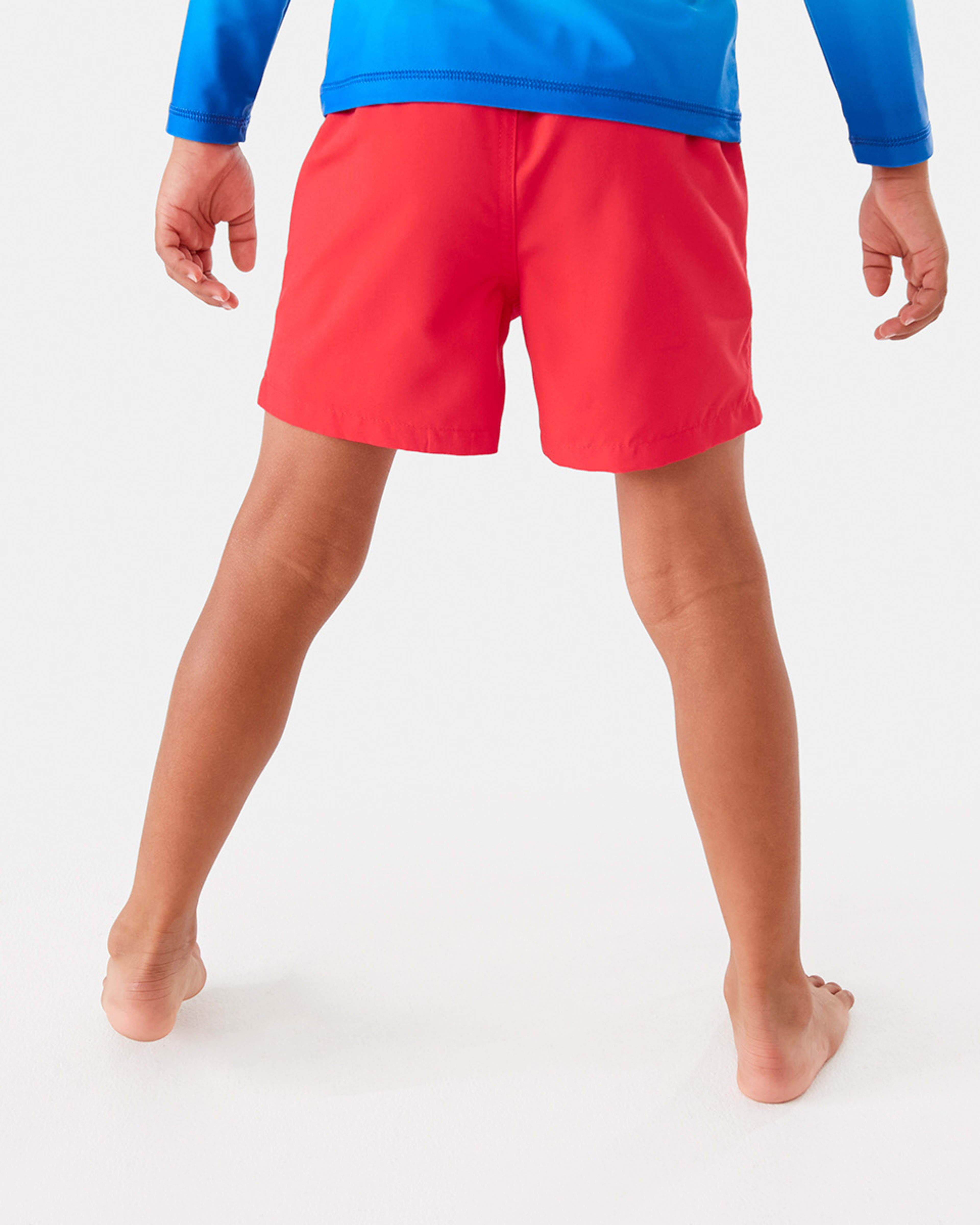 2 Plain Boardshorts Pop Red, 2 of 9