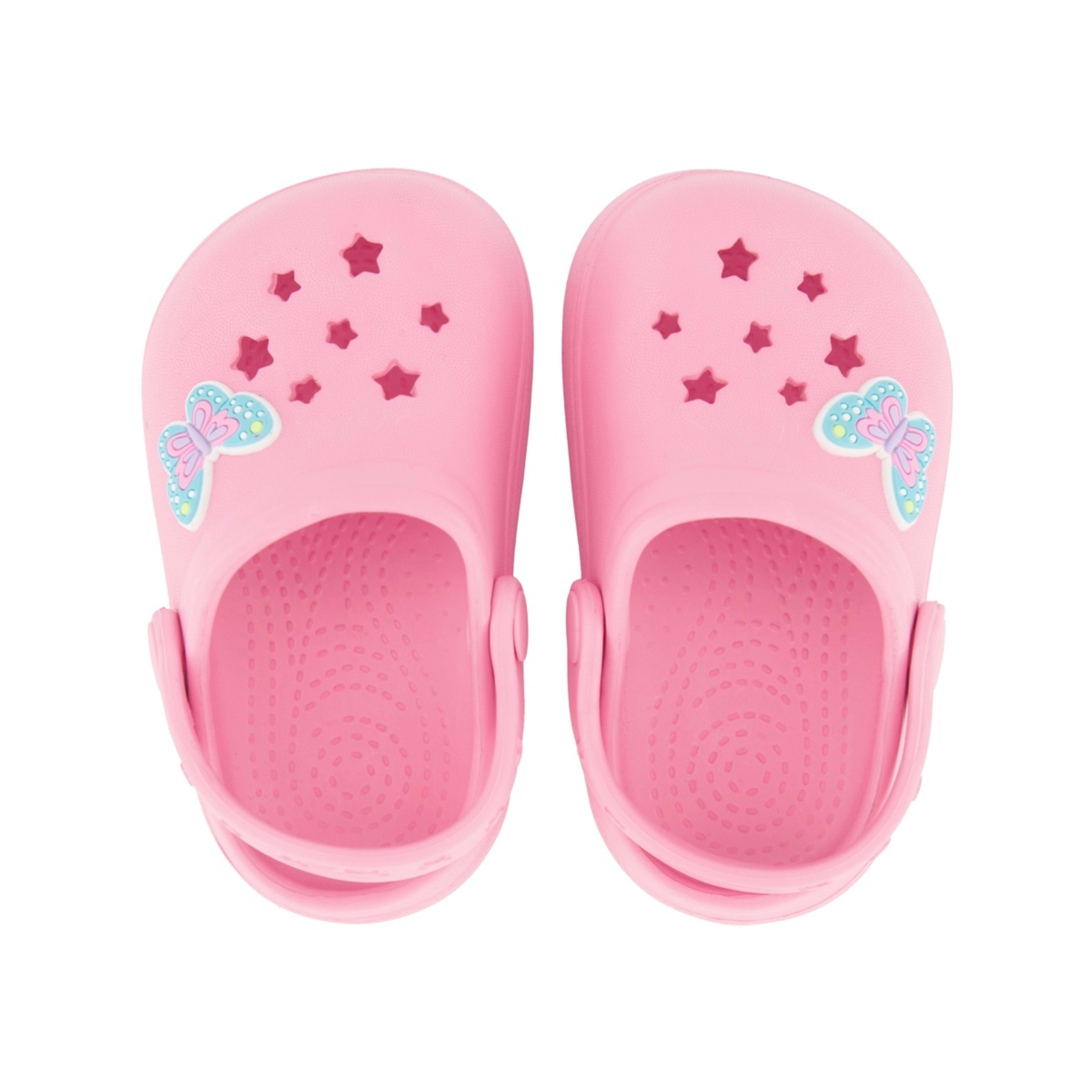 3 Baby Clogs Sach Pink, 3 of 4