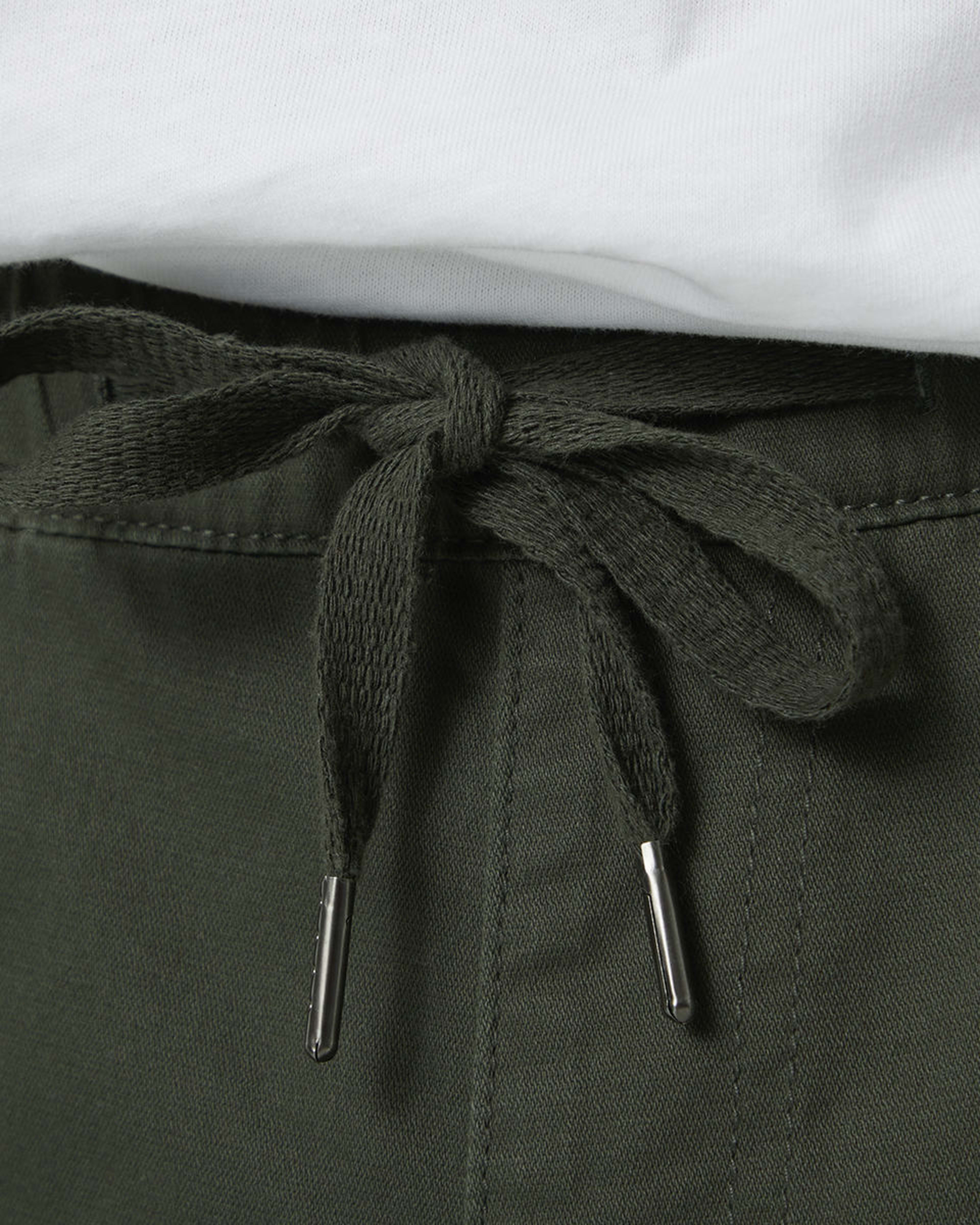 6 Elastic Waist Moto Joggers Grn Khaki, 6 of 6