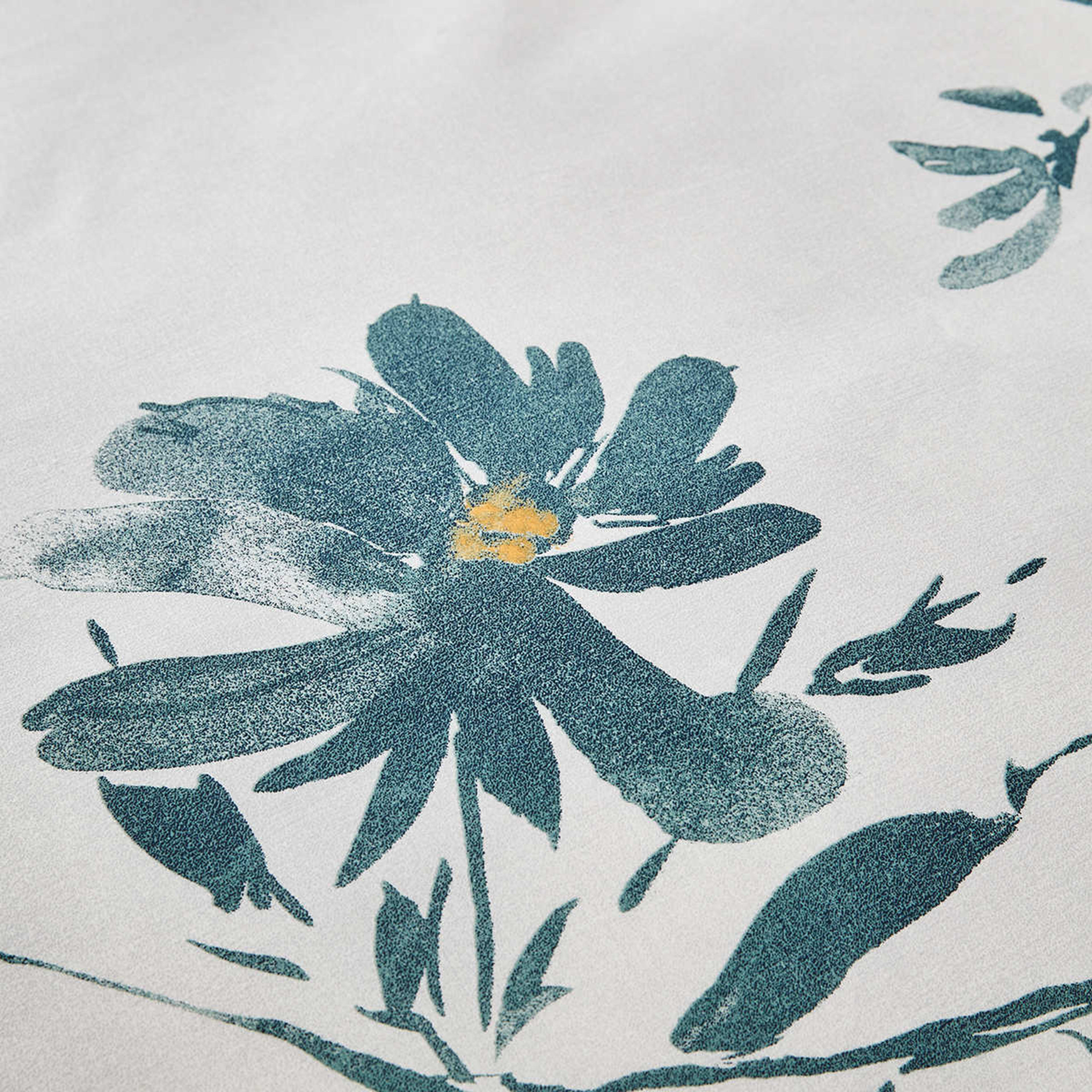 Juno Reversible Quilt Cover Set Queen Bed, Blue Kmart