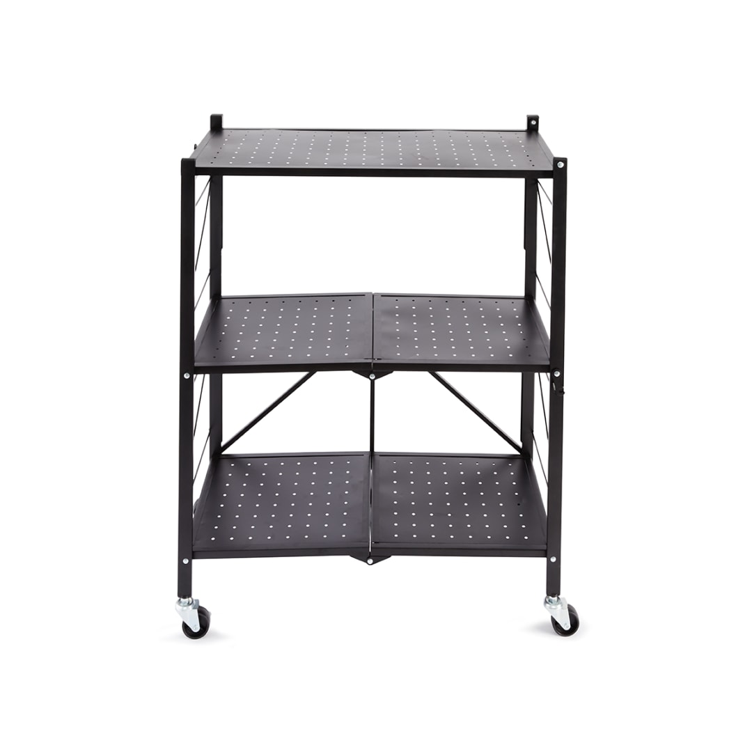 3 Tier Foldable Metal Shelf Kmart