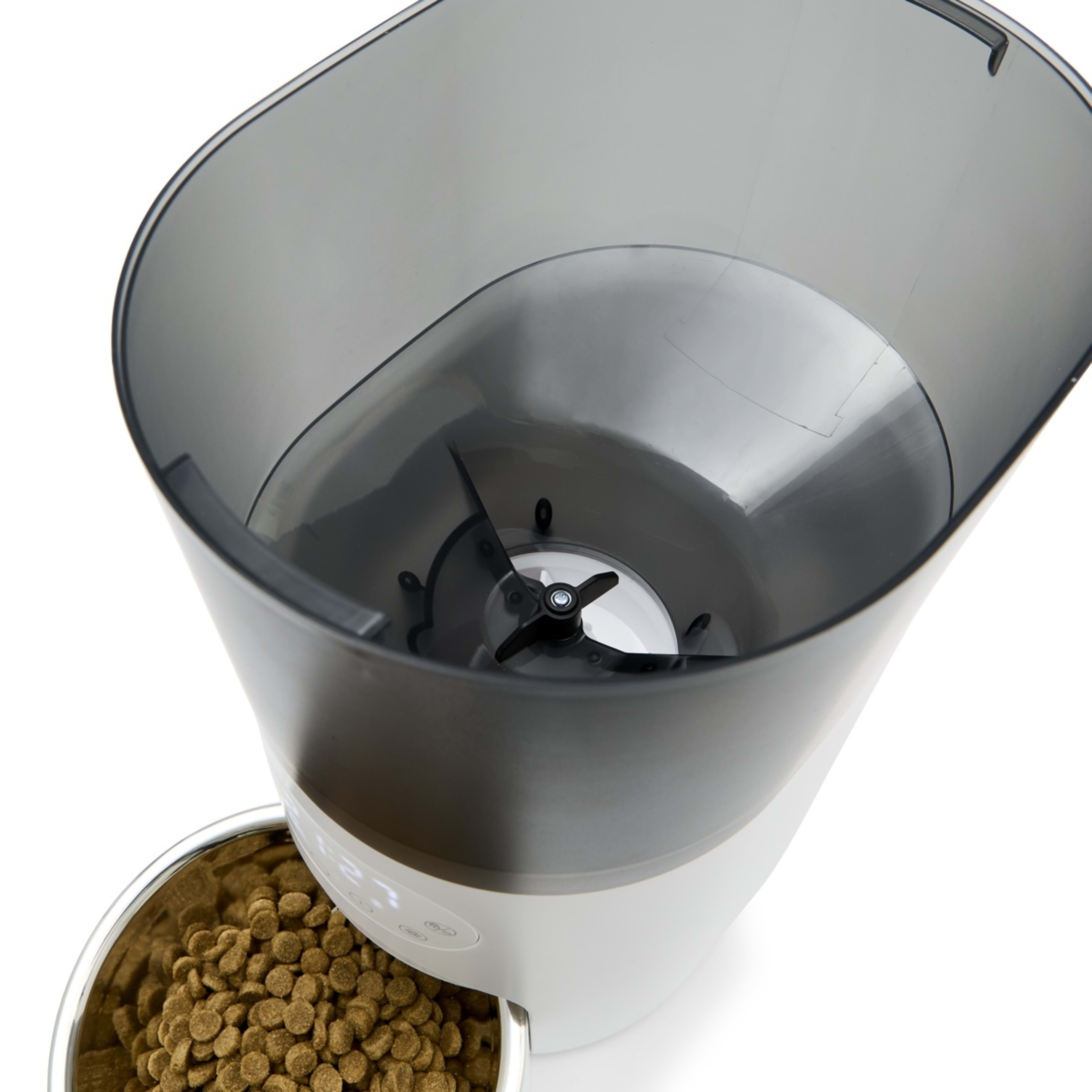 8 Automated 5L Pet Feeder - White and Grey, 8 of 10