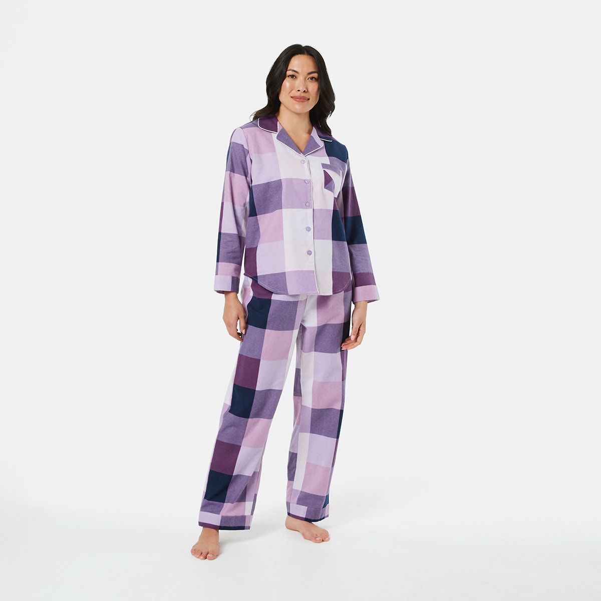 Kmart womens flannel pajamas sale