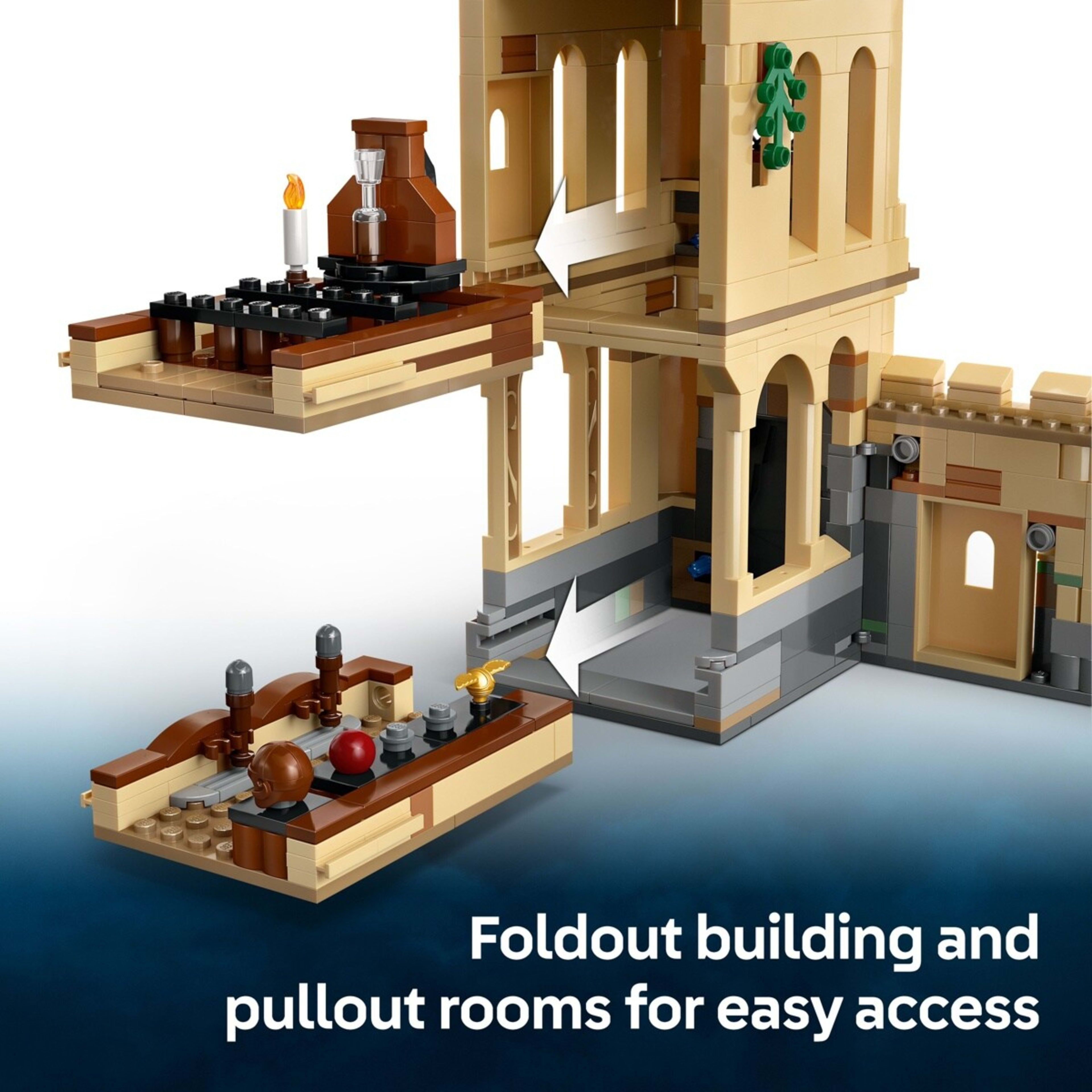 5 LEGO Harry Potter Hogwarts Castle: Flying Lessons 76447, 5 of 9