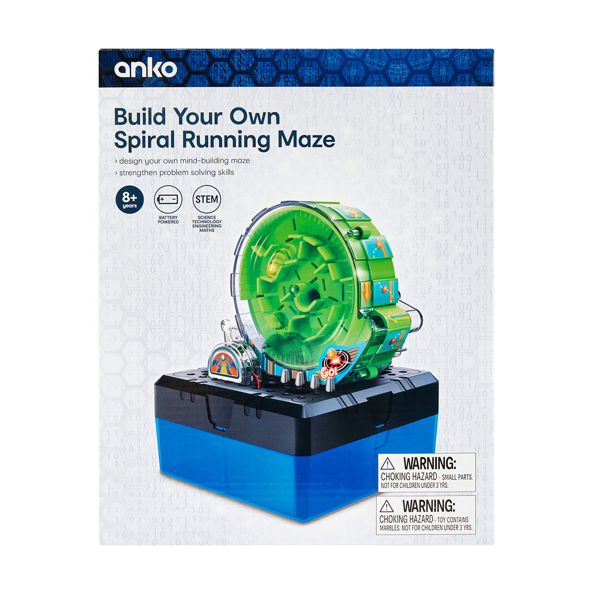 Build Your Own Spiral Running Maze Kmart