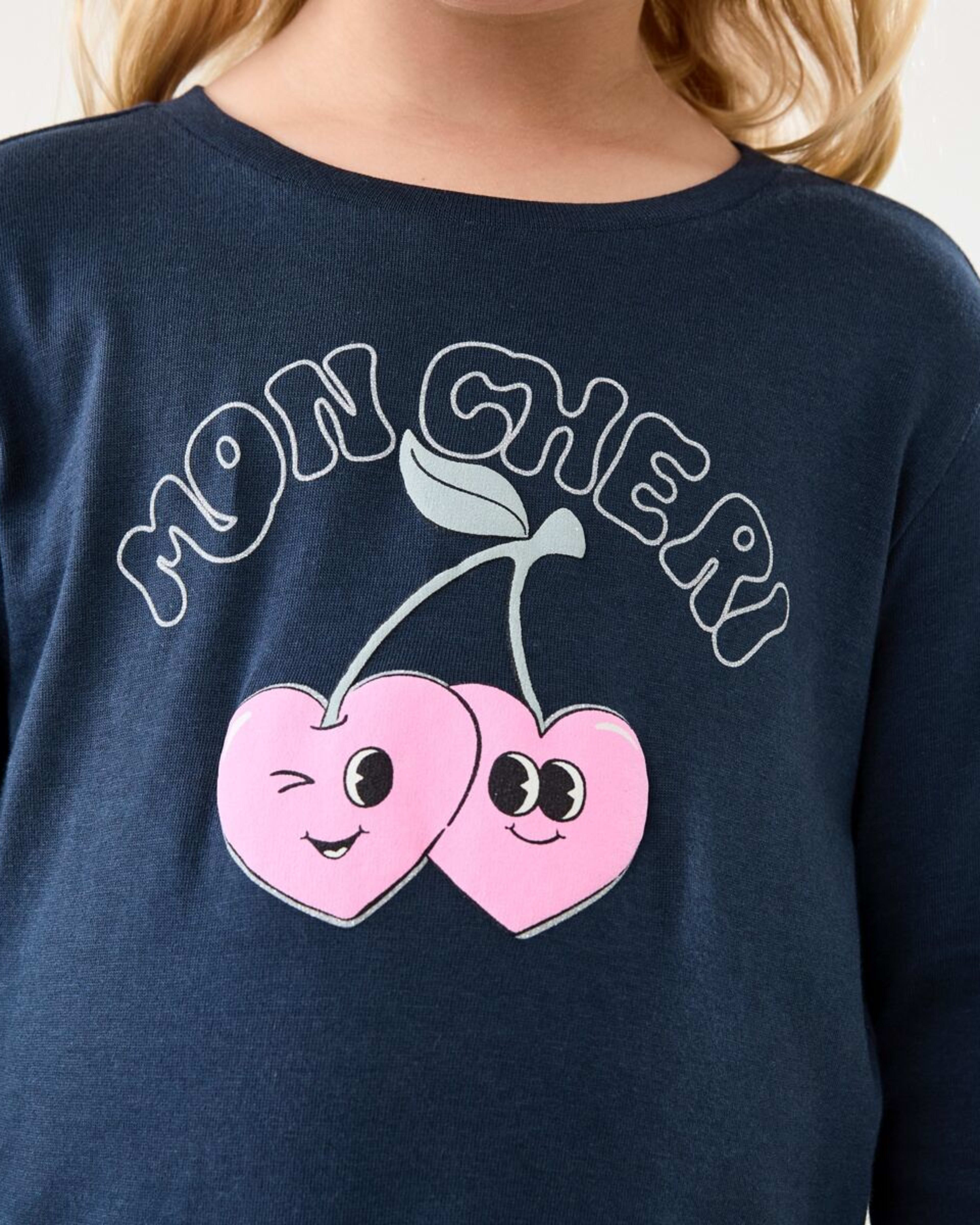 4 Printed T-shirt Cherry, 4 of 9