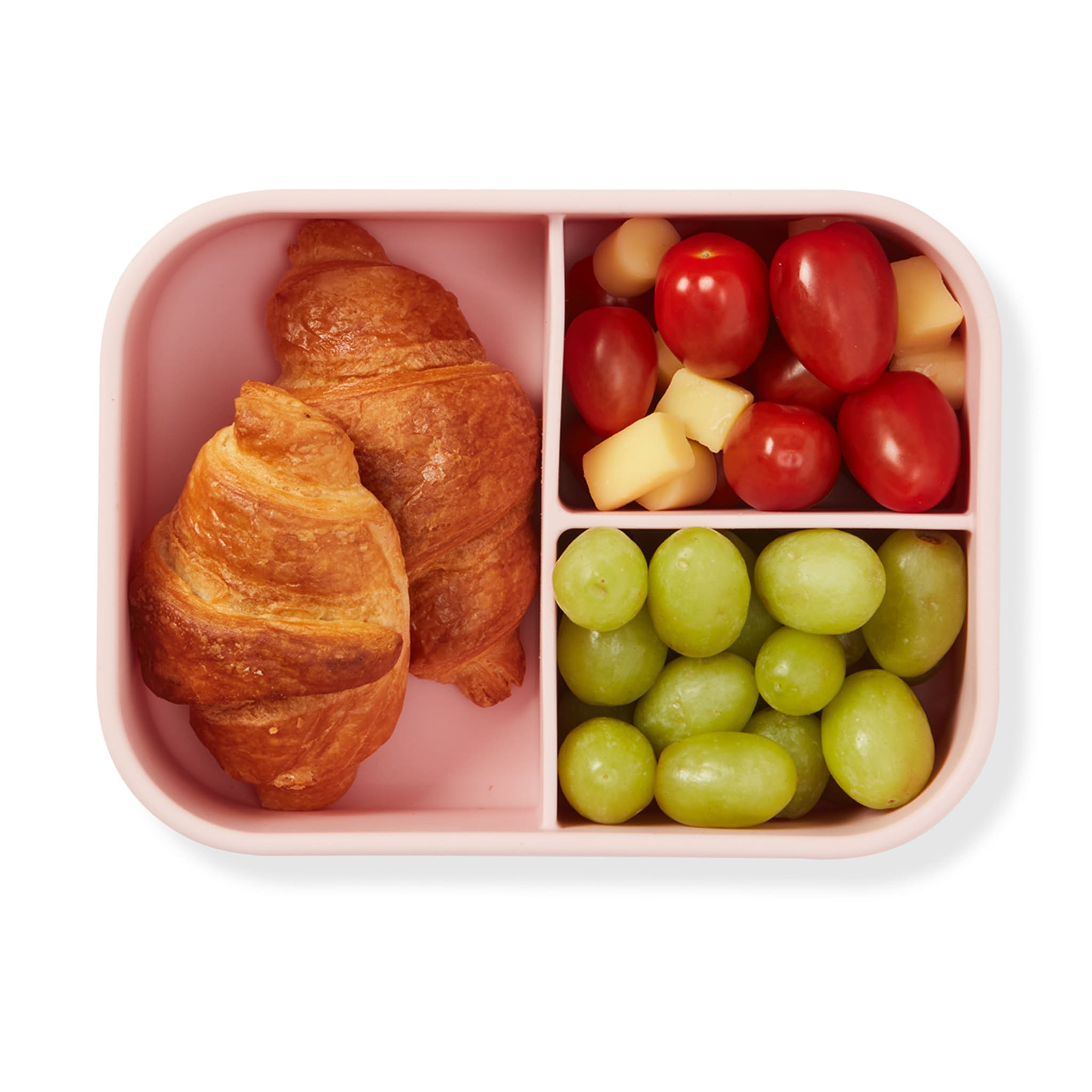 Pink Silicone Bento Lunch Box Kmart