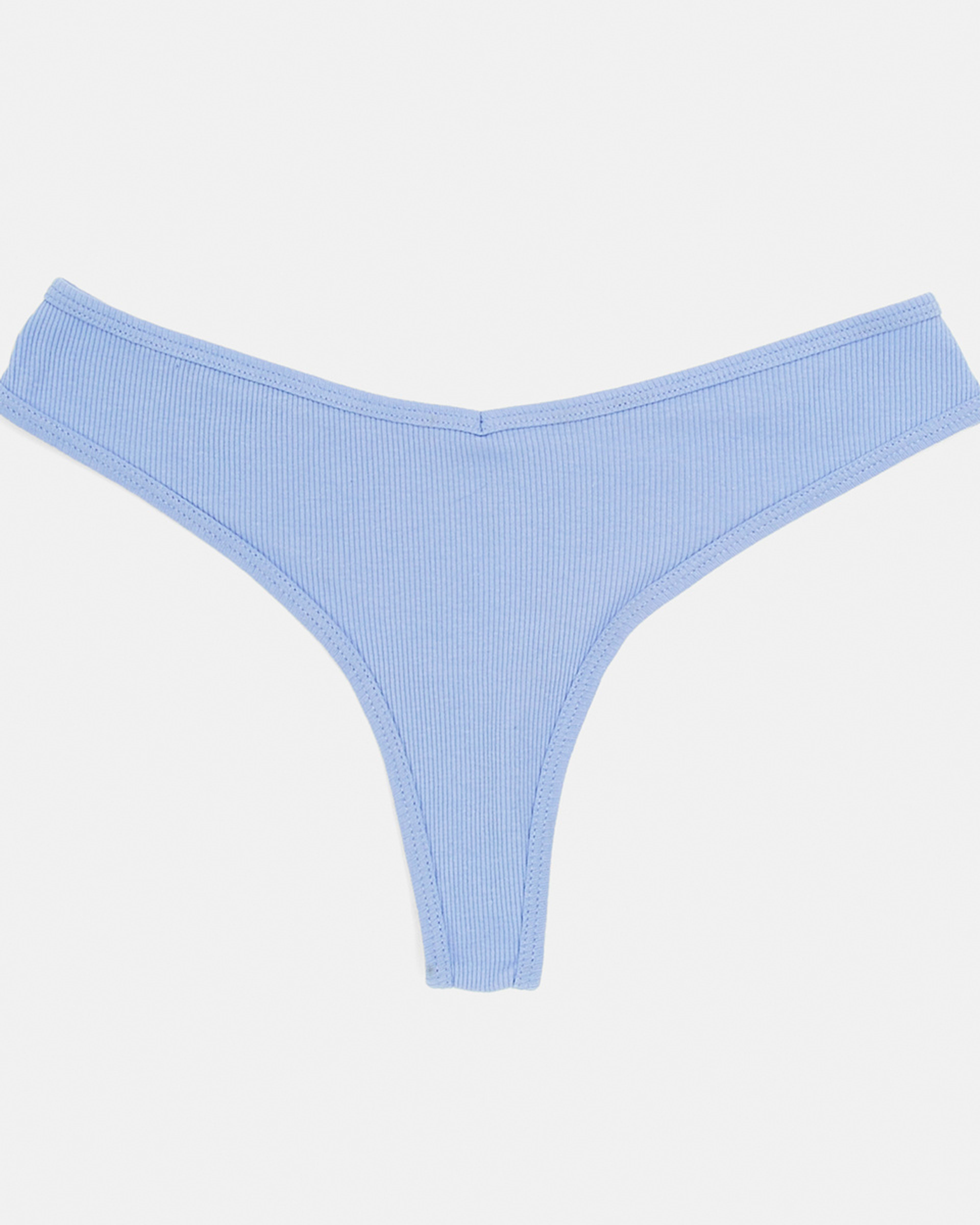 1 Ribbed G-string Briefs HYDRANGEA