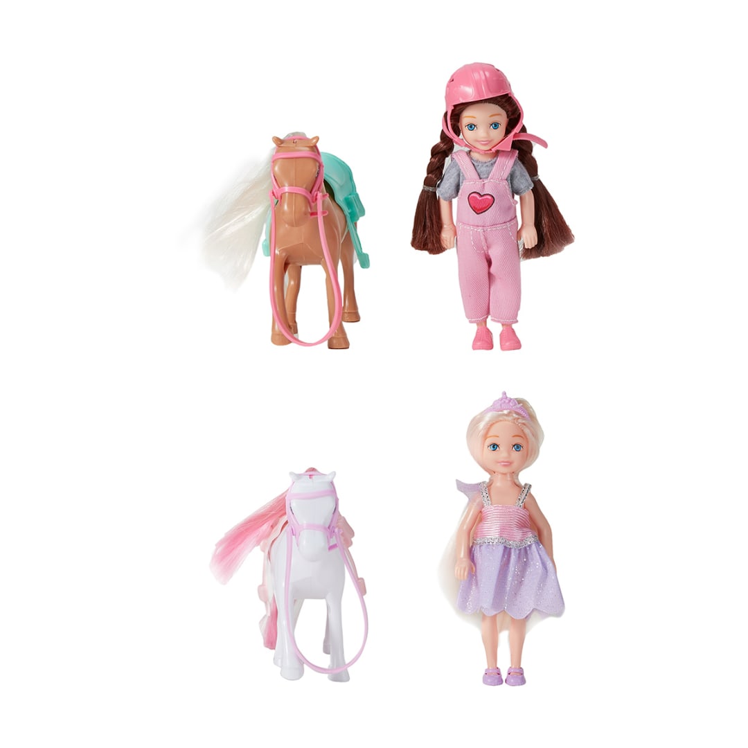 Mini Doll and Pony - Assorted - Kmart