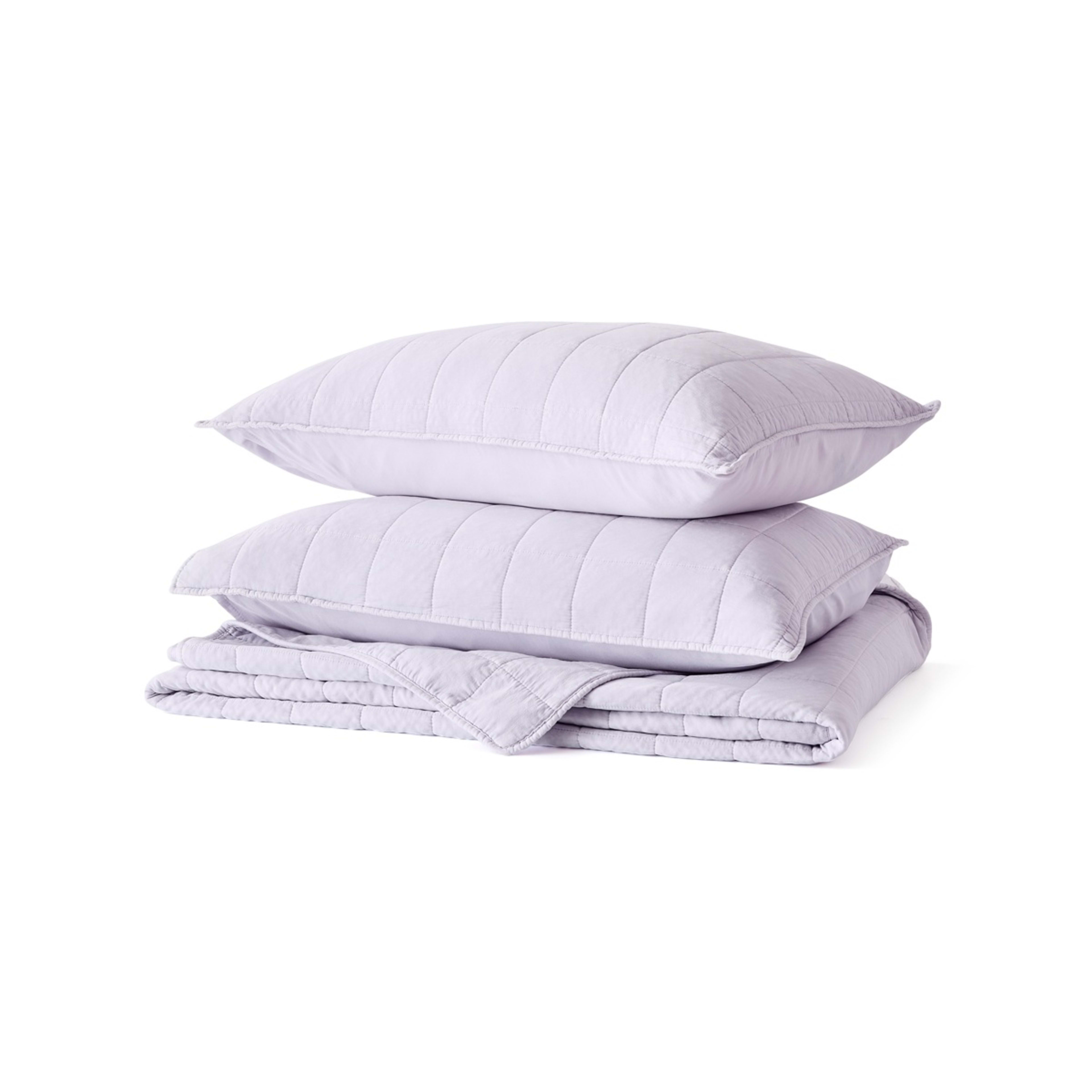 6 Hayden Coverlet Set - Queen/King Bed, Lilac, 6 of 7