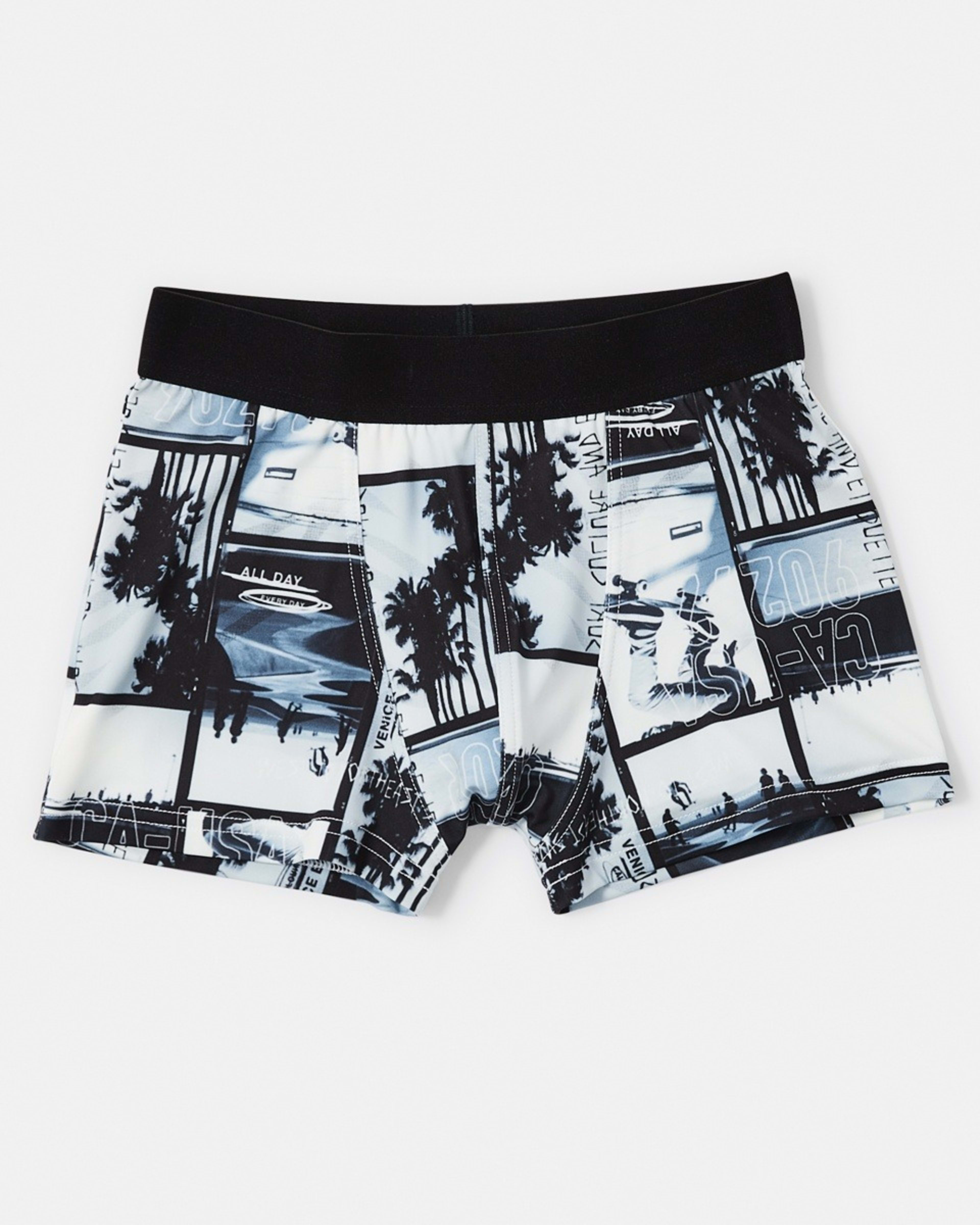 5 3 Pack Microfibre Trunks TEAL SKATE, 5 of 8