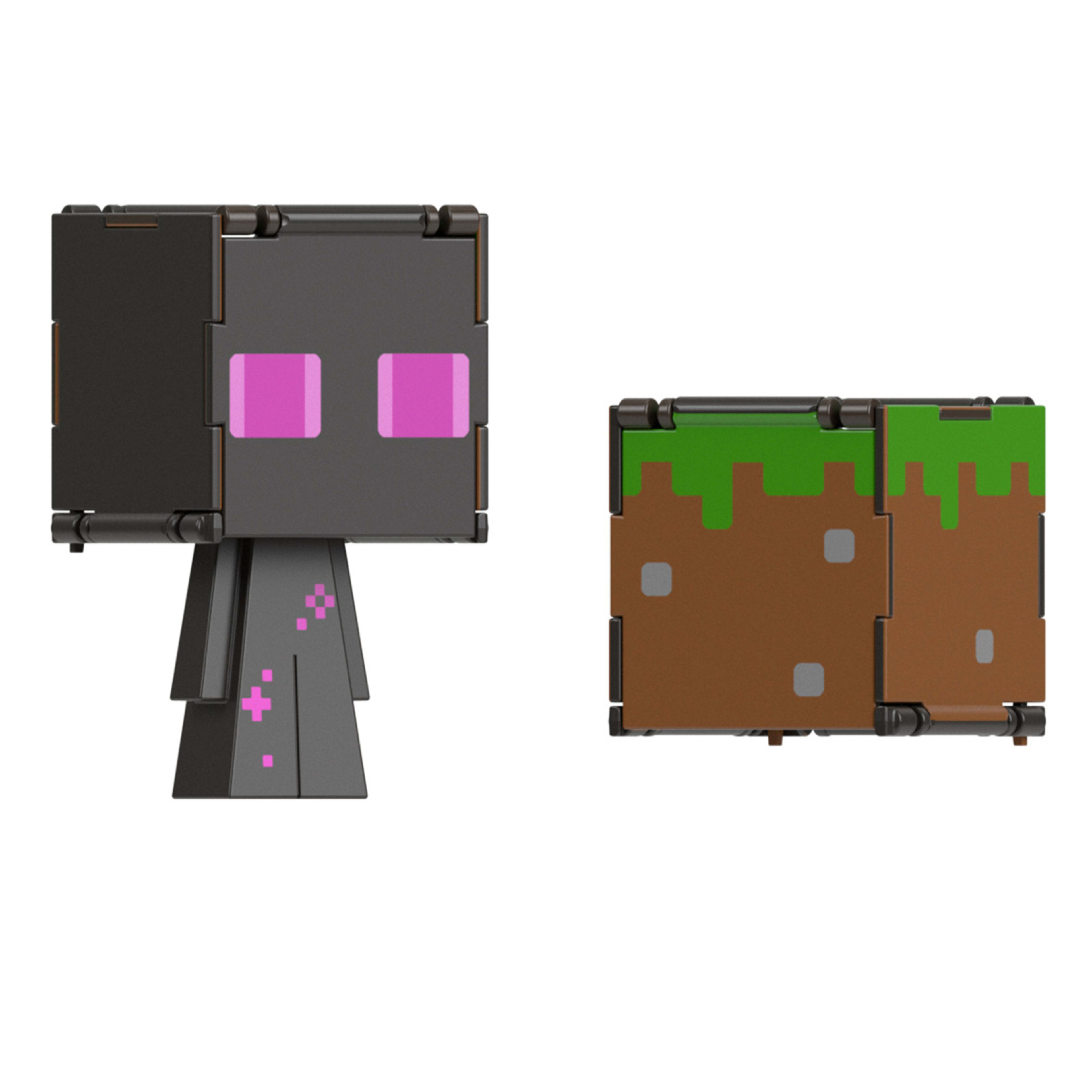 4 Minecraft 2-in-1 Flipping Figs Figure - Assorted, 4 of 9