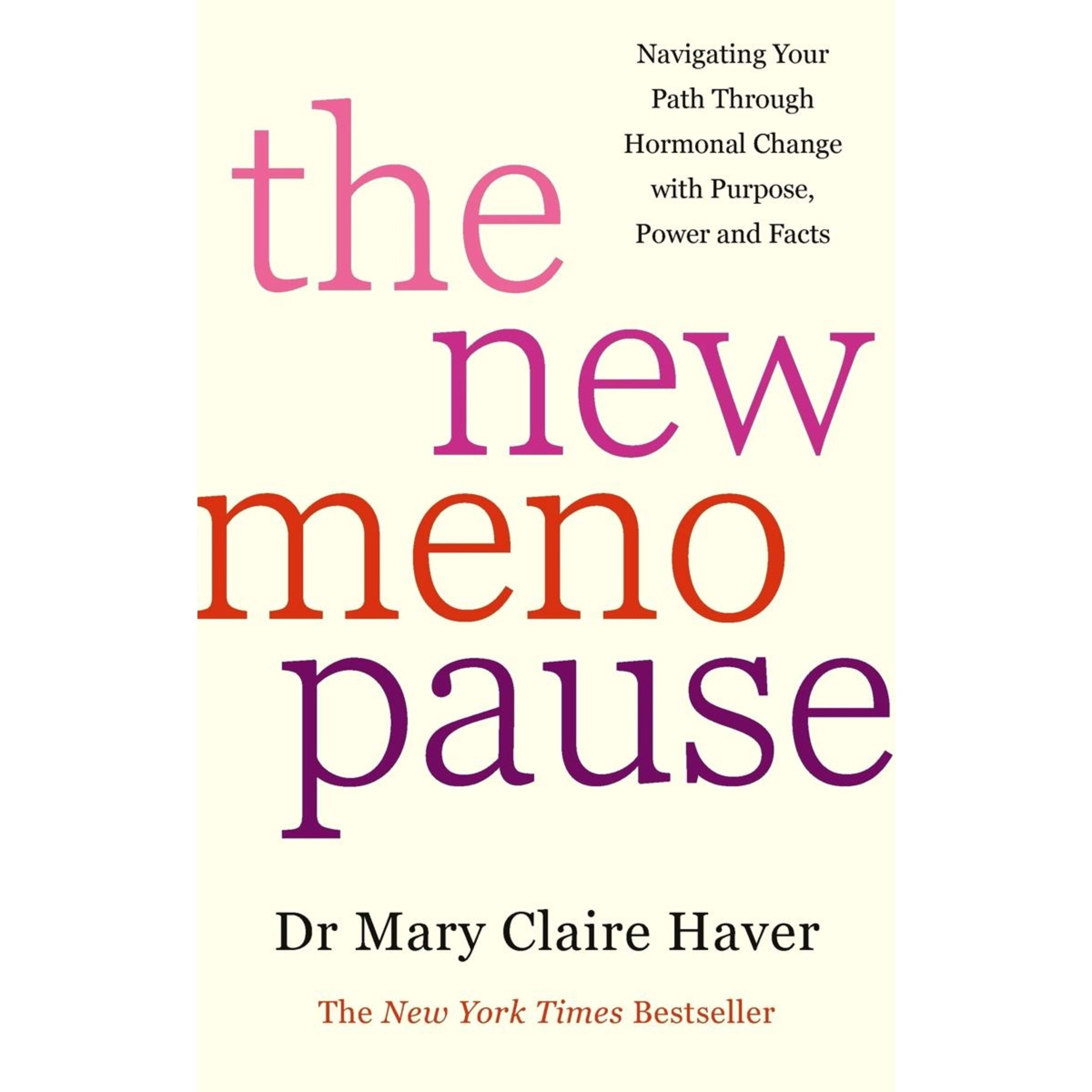 1 The New Menopause by Dr Mary Claire Haver - Book