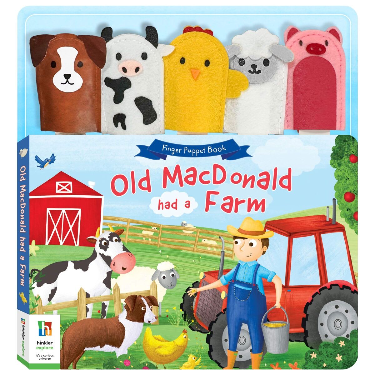 Old MacDonald Had a Farm Finger Puppet Book Kmart