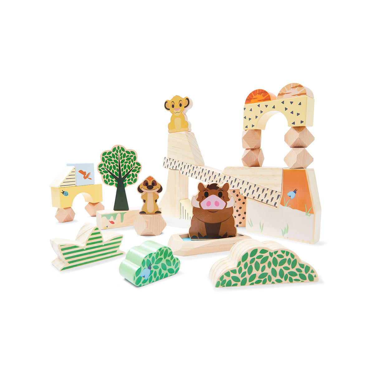 lion king wooden toys