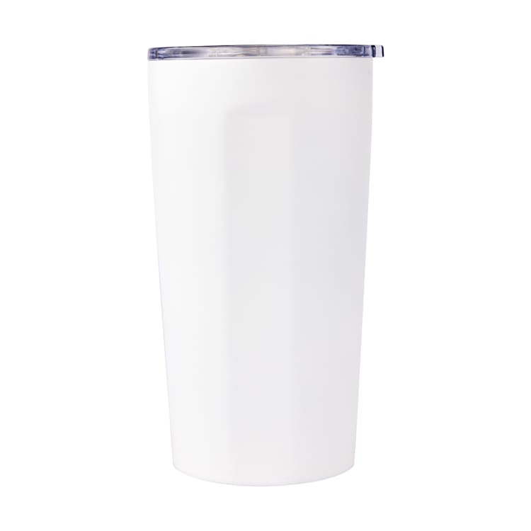 500ml White Stainless Steel Coffee Tumbler - Kmart