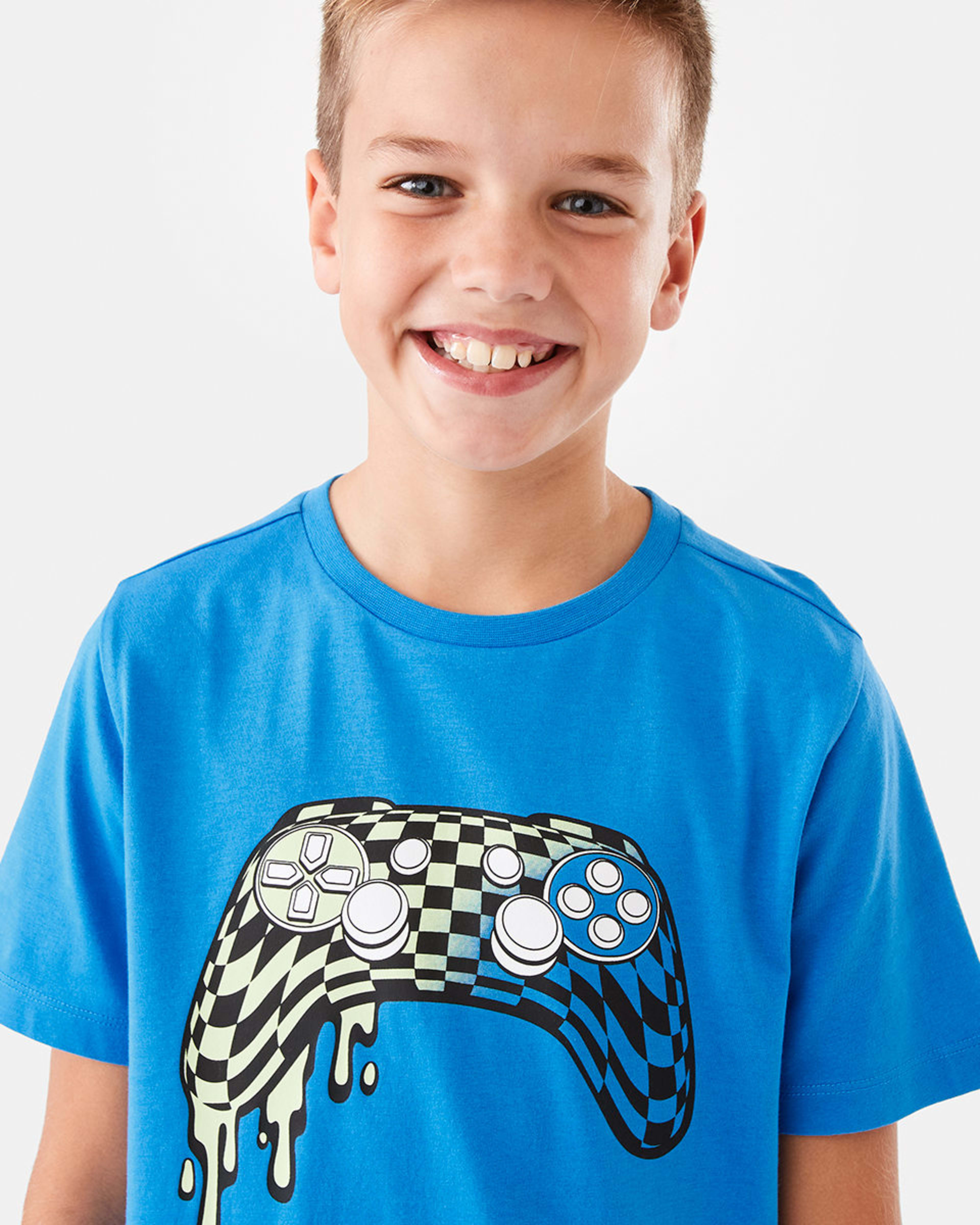 3 Short Sleeve Print T-shirt Frnch Game, 3 of 8