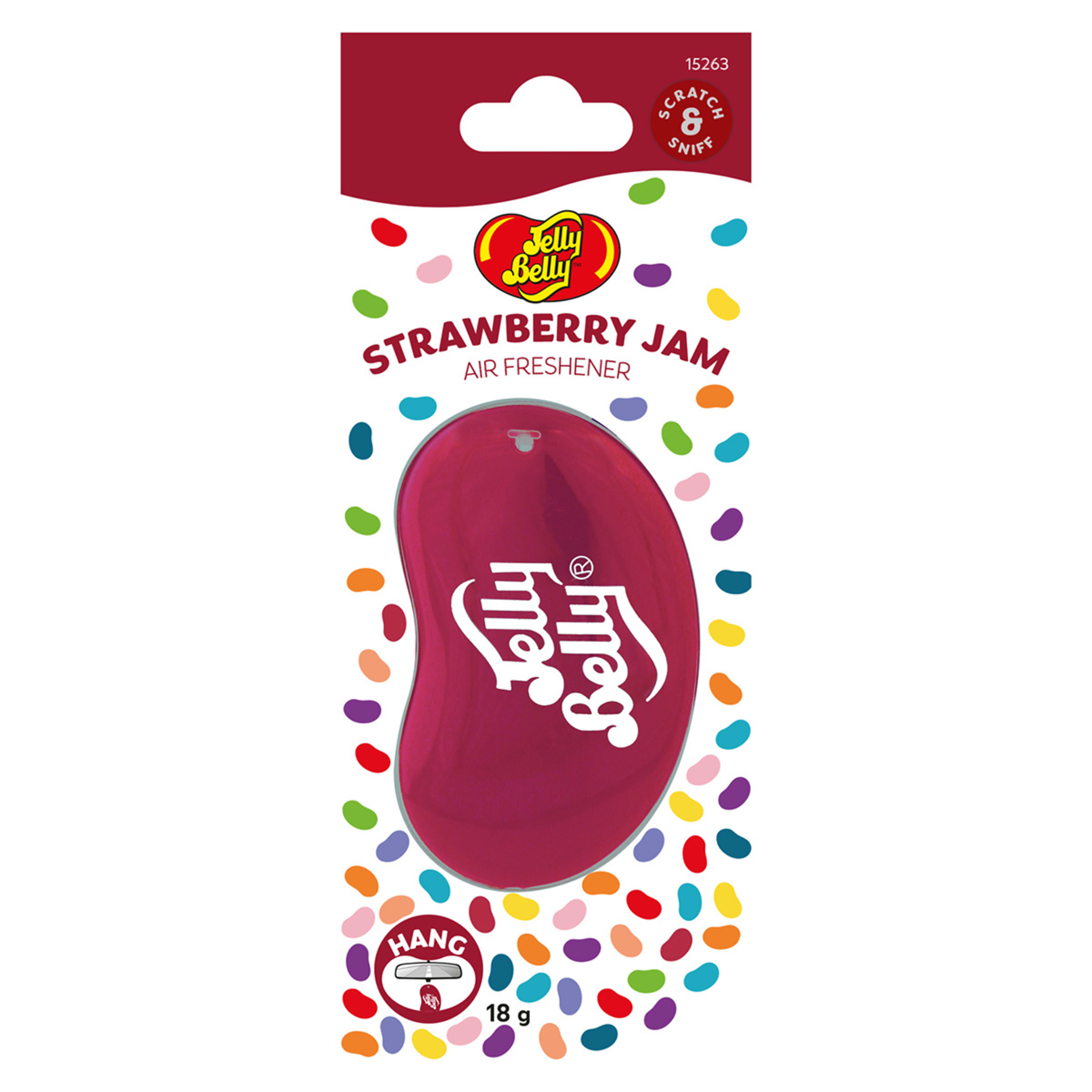 Jelly Belly Air Freshener Strawberry Jam Kmart