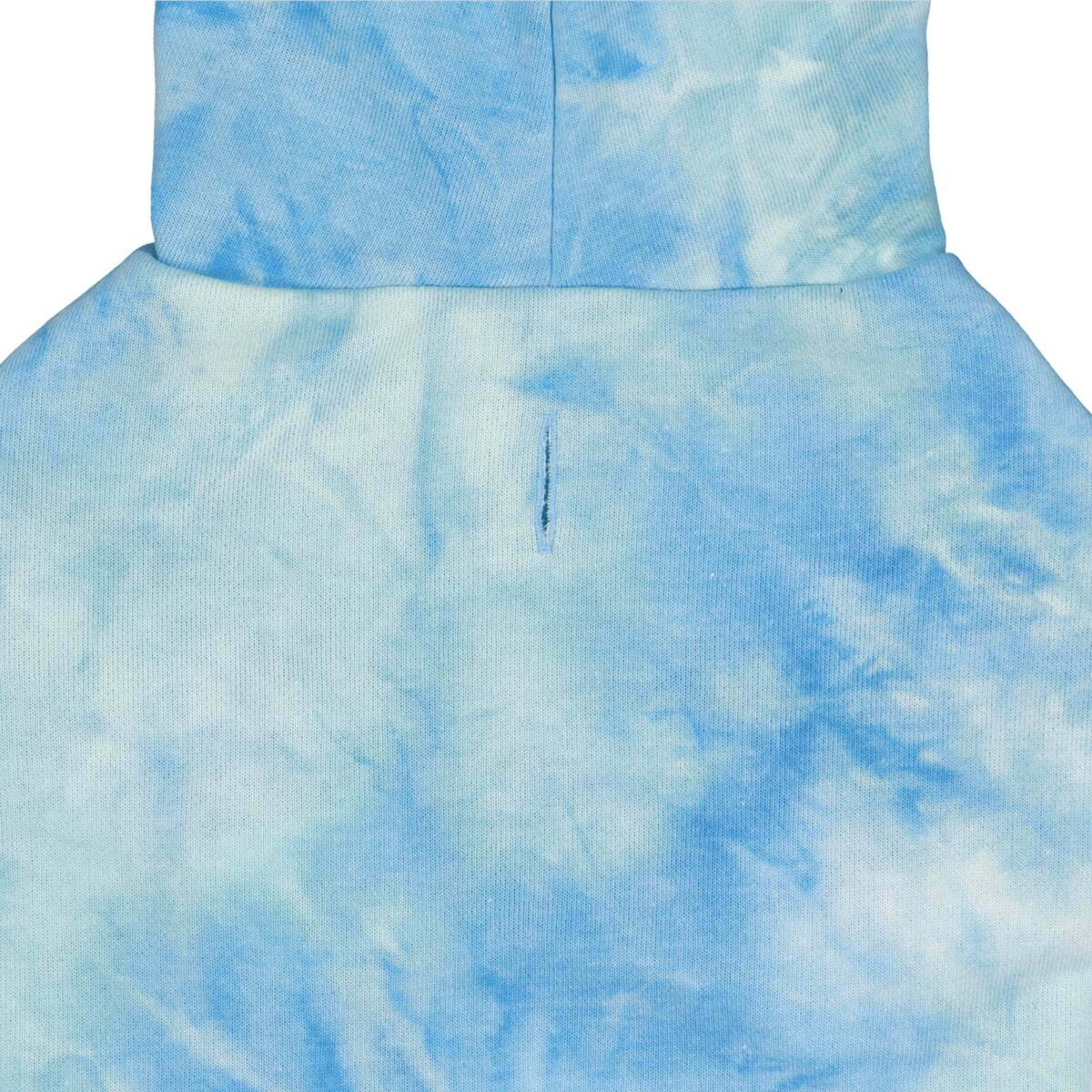 9 Pet Hoodie Tie-Dye - Medium, Blue, 9 of 10