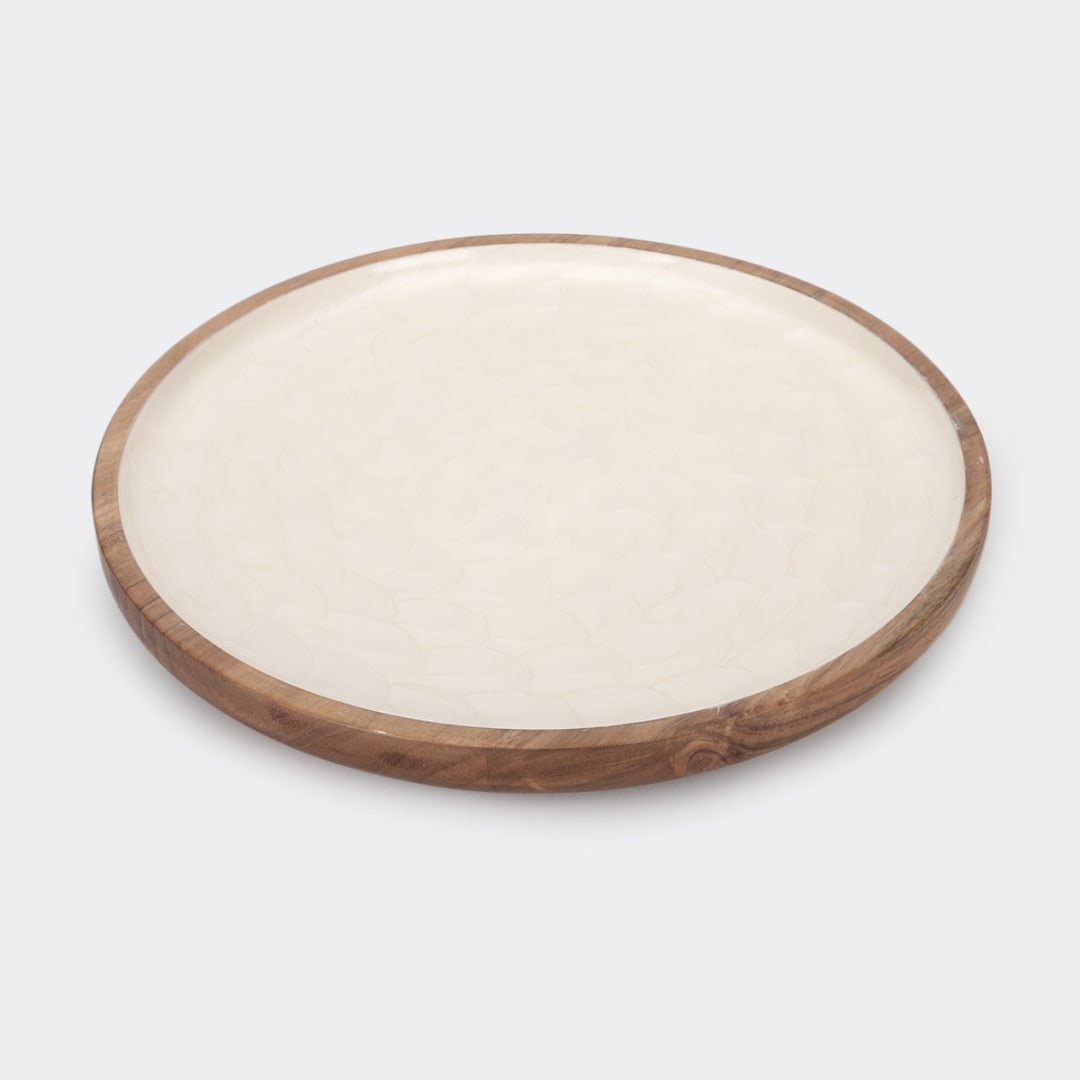 Capiz Shell Look Tray - Kmart