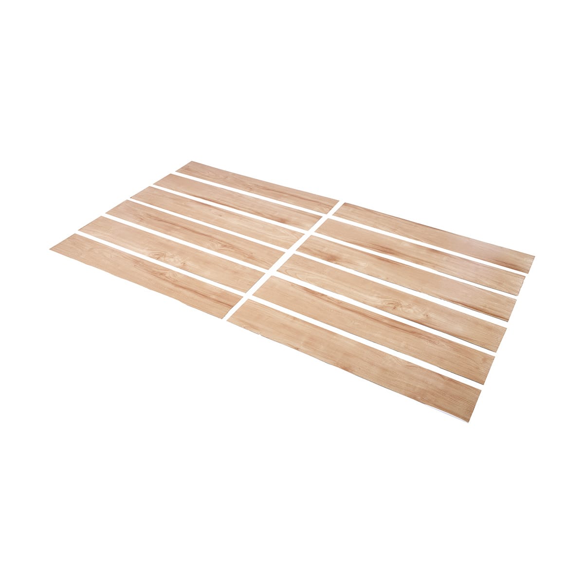 12 Pack Blonde Oak Look Vinyl Floor Planks Kmart
